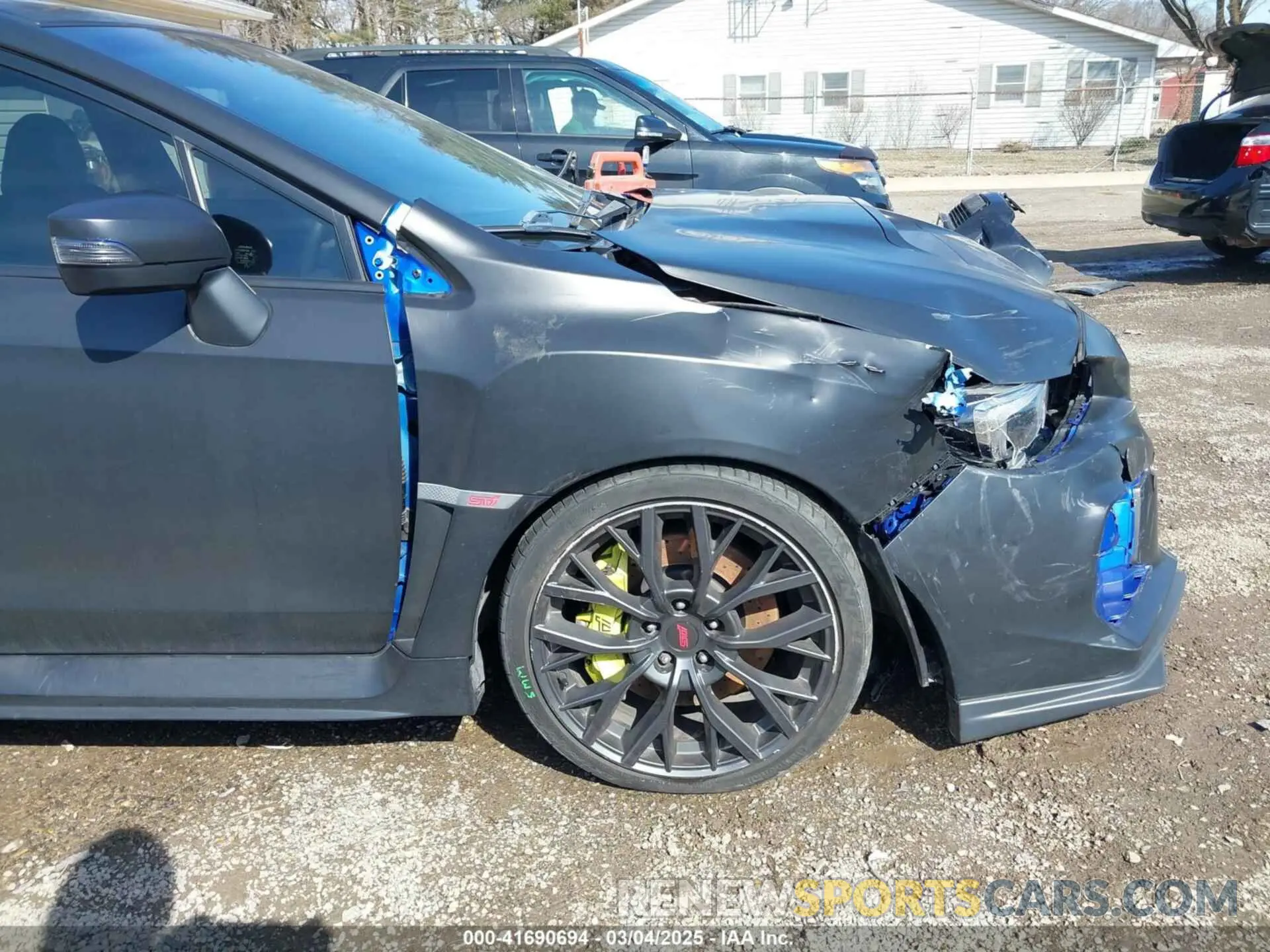 18 Photograph of a damaged car JF1VA2R62K9815973 SUBARU WRX STI 2019