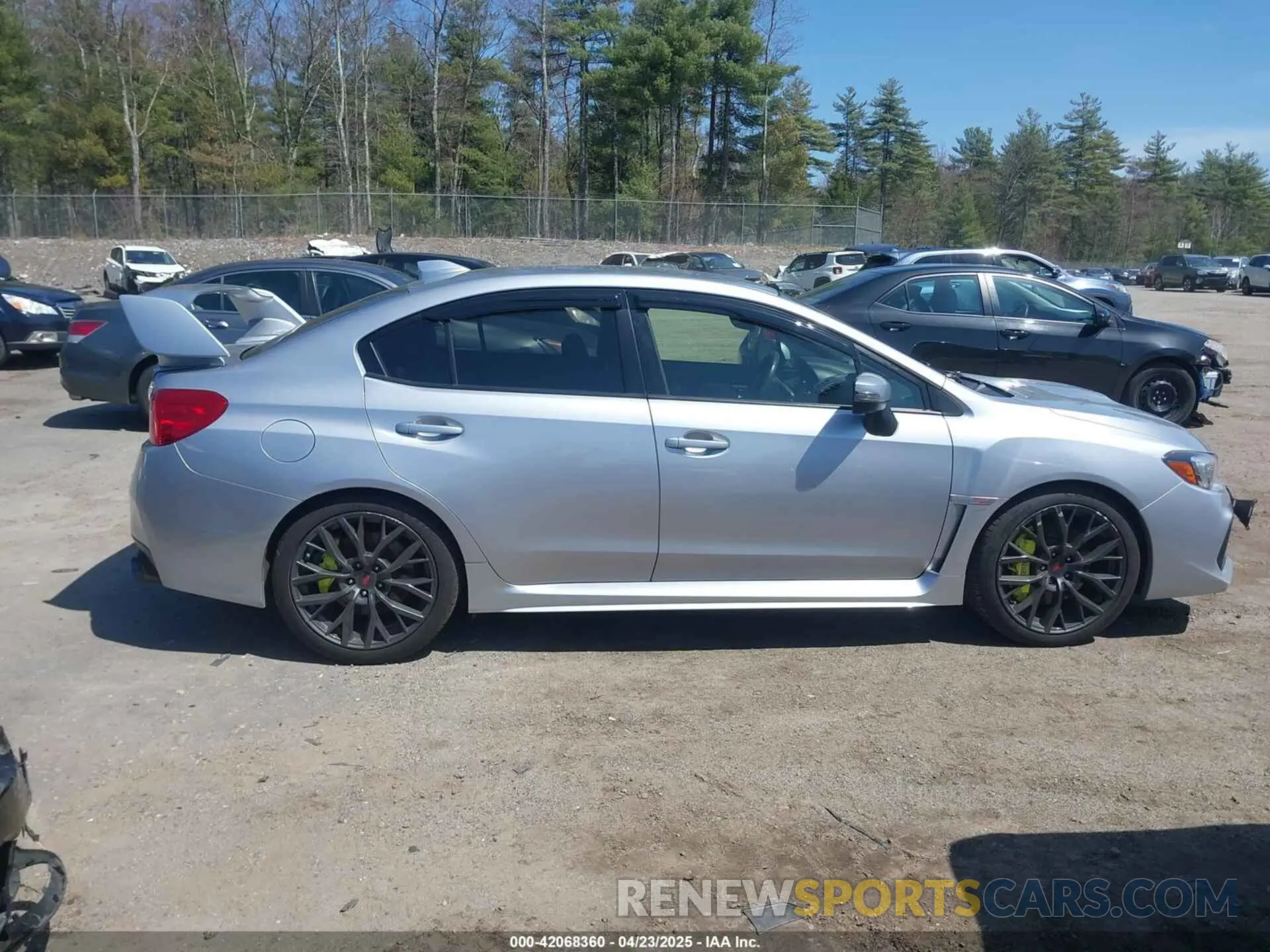 13 Photograph of a damaged car JF1VA2R66K9812493 SUBARU WRX STI 2019