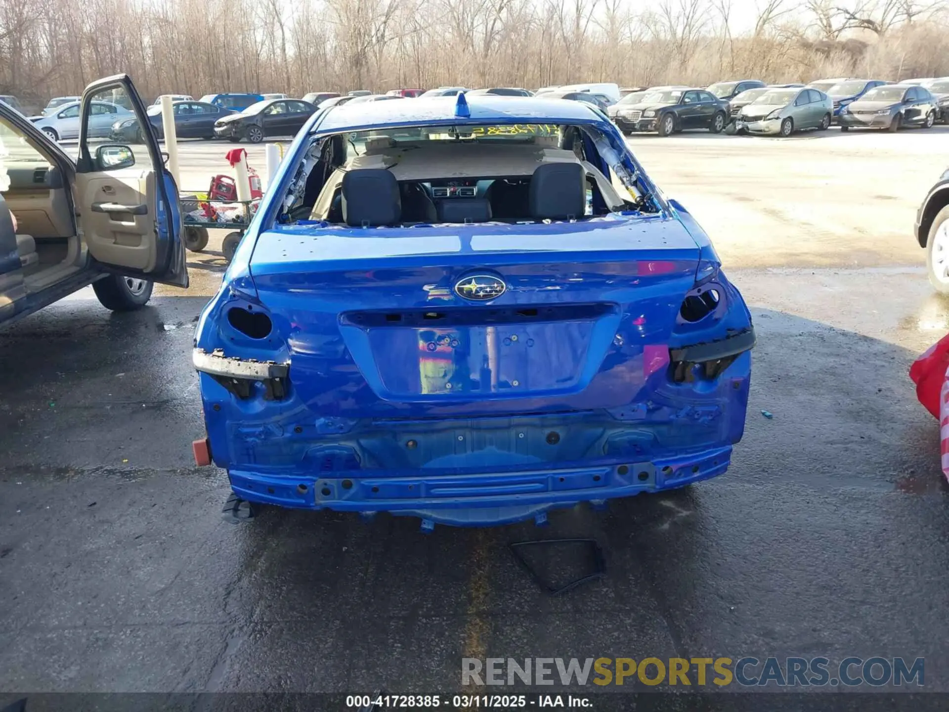 6 Photograph of a damaged car JF1VA2R67K9828279 SUBARU WRX STI 2019