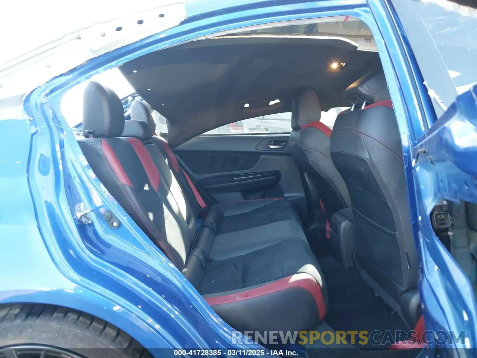 8 Photograph of a damaged car JF1VA2R67K9828279 SUBARU WRX STI 2019