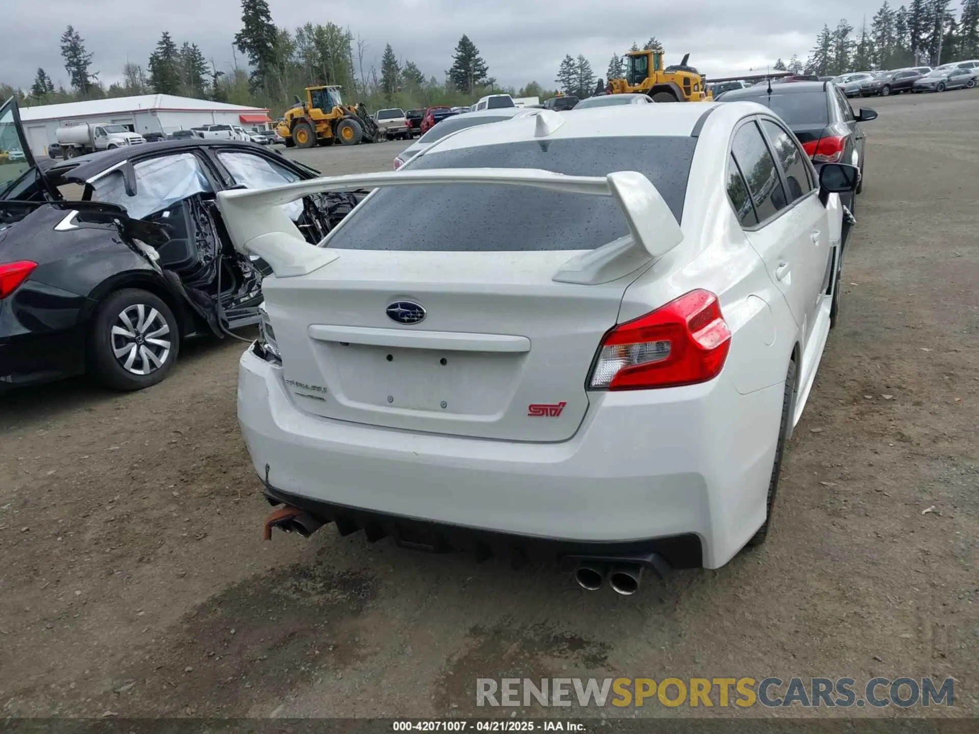 16 Photograph of a damaged car JF1VA2R68K9822586 SUBARU WRX STI 2019