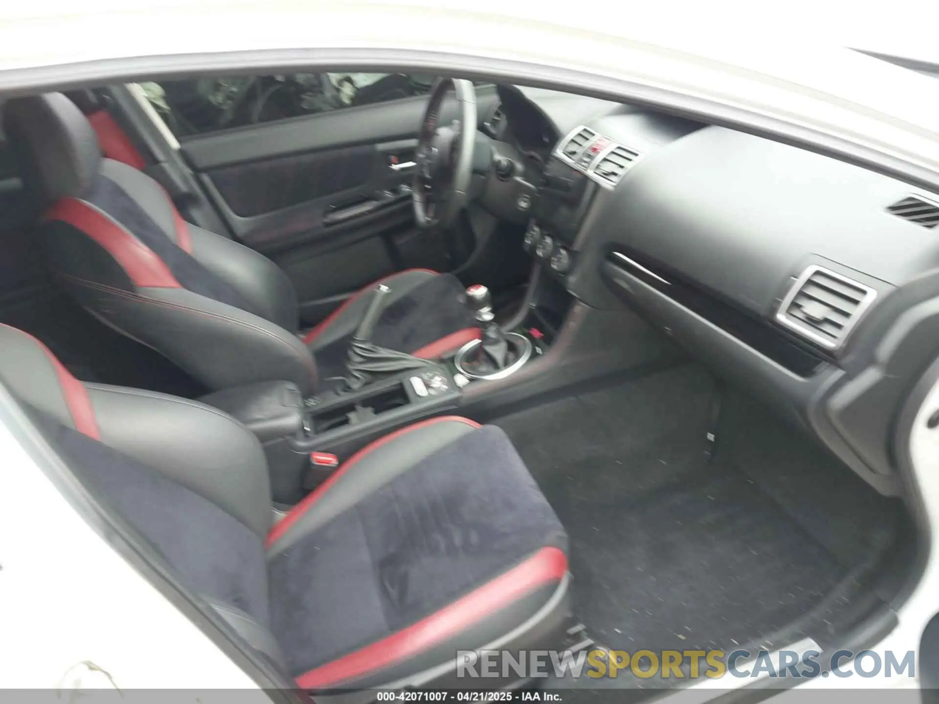 5 Photograph of a damaged car JF1VA2R68K9822586 SUBARU WRX STI 2019