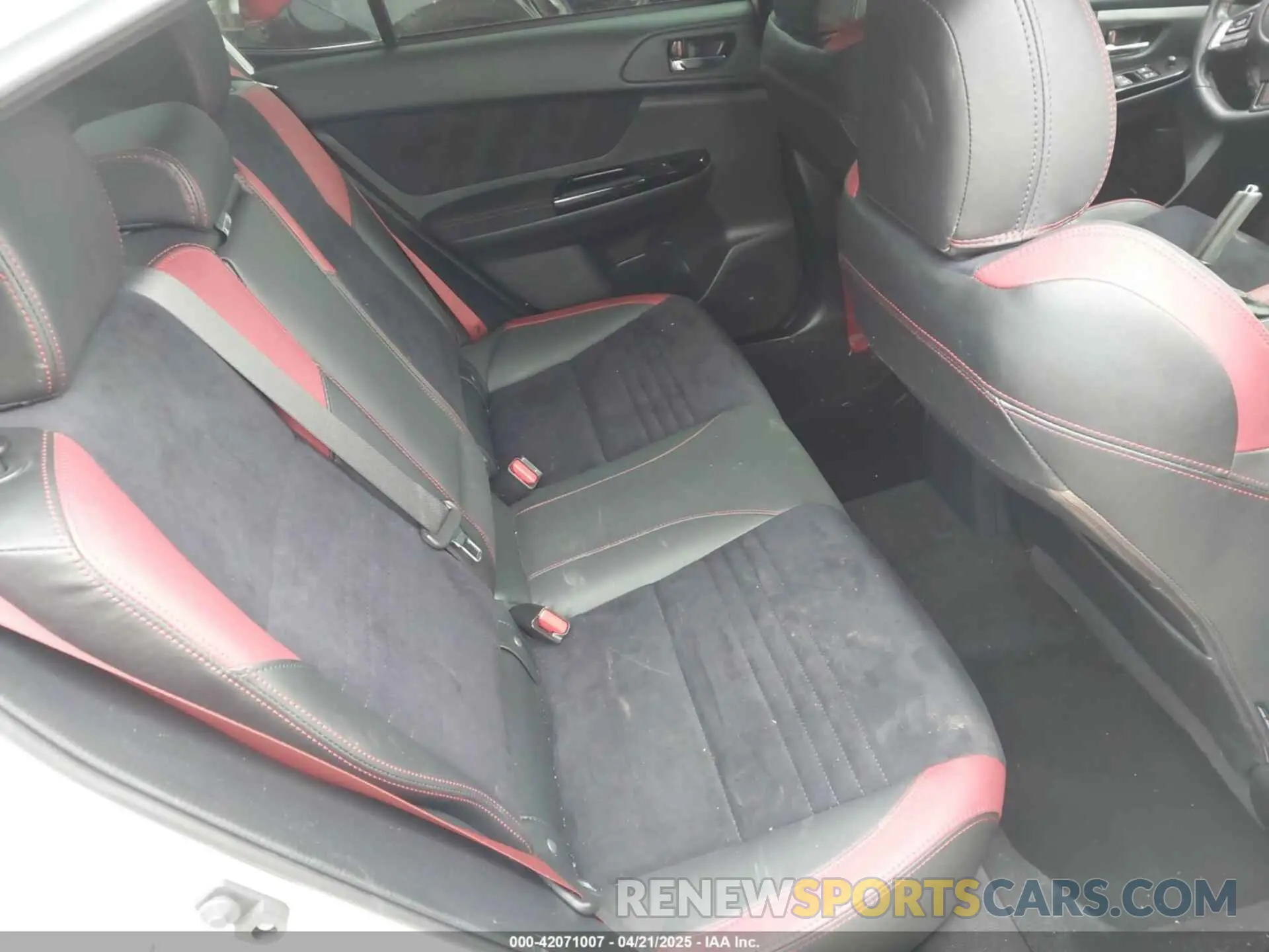8 Photograph of a damaged car JF1VA2R68K9822586 SUBARU WRX STI 2019