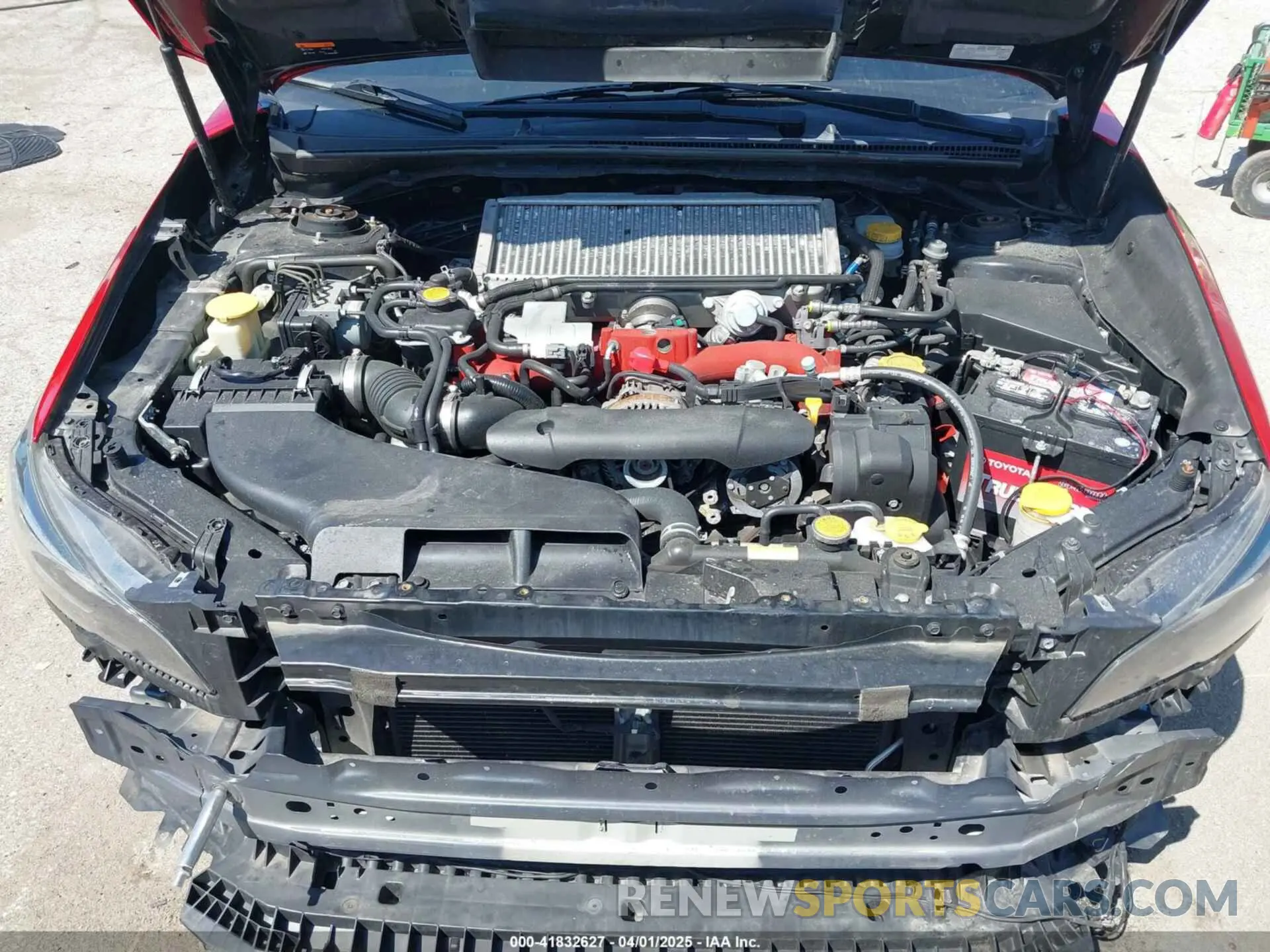 10 Photograph of a damaged car JF1VA2R69K9821138 SUBARU WRX STI 2019
