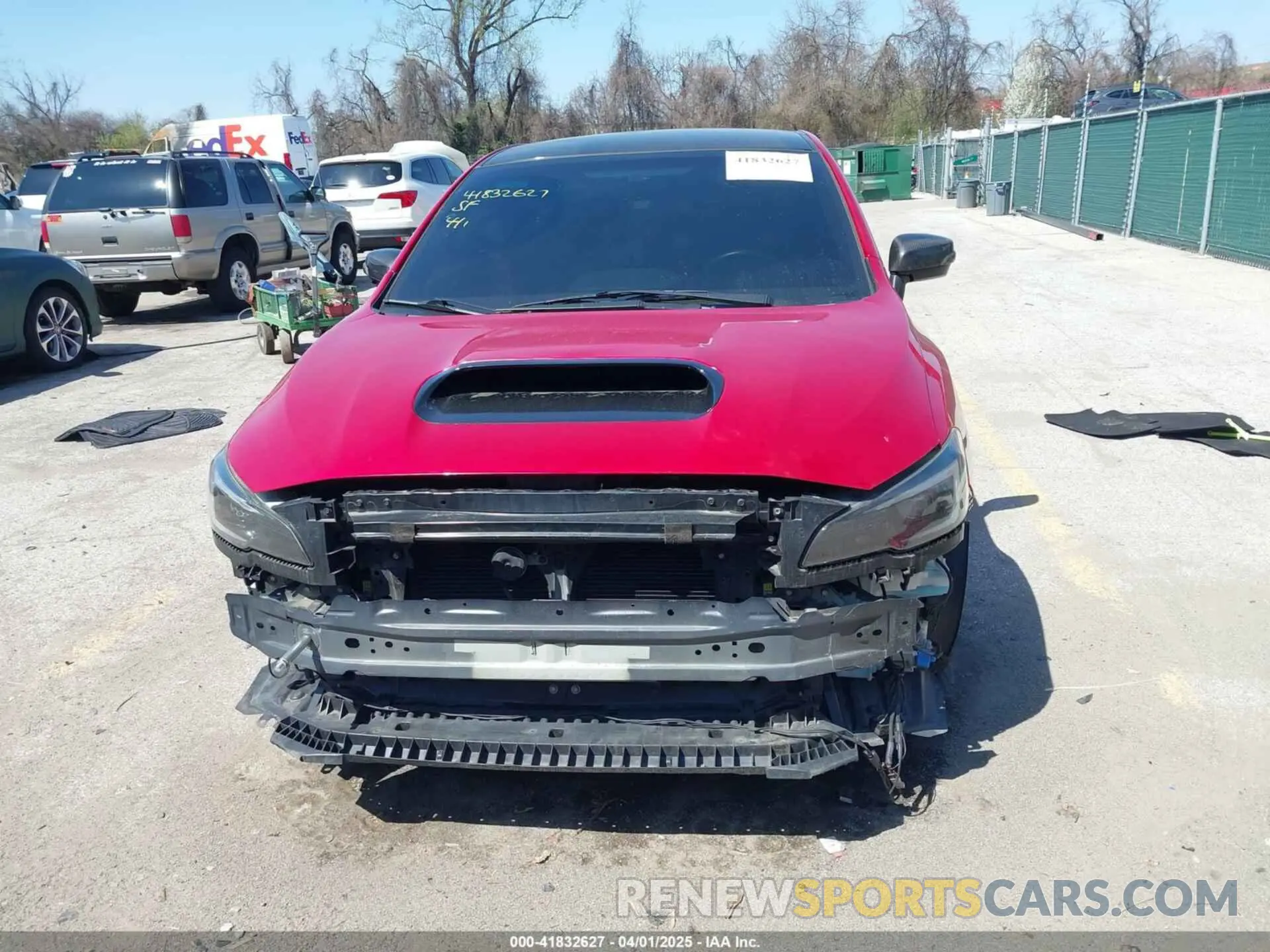 13 Photograph of a damaged car JF1VA2R69K9821138 SUBARU WRX STI 2019