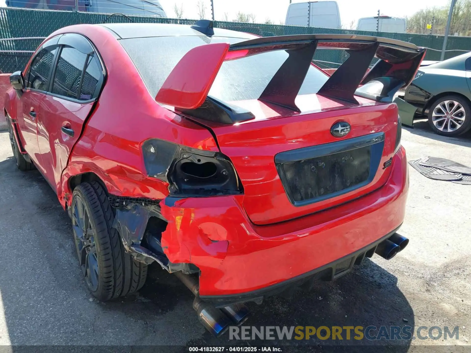 20 Photograph of a damaged car JF1VA2R69K9821138 SUBARU WRX STI 2019