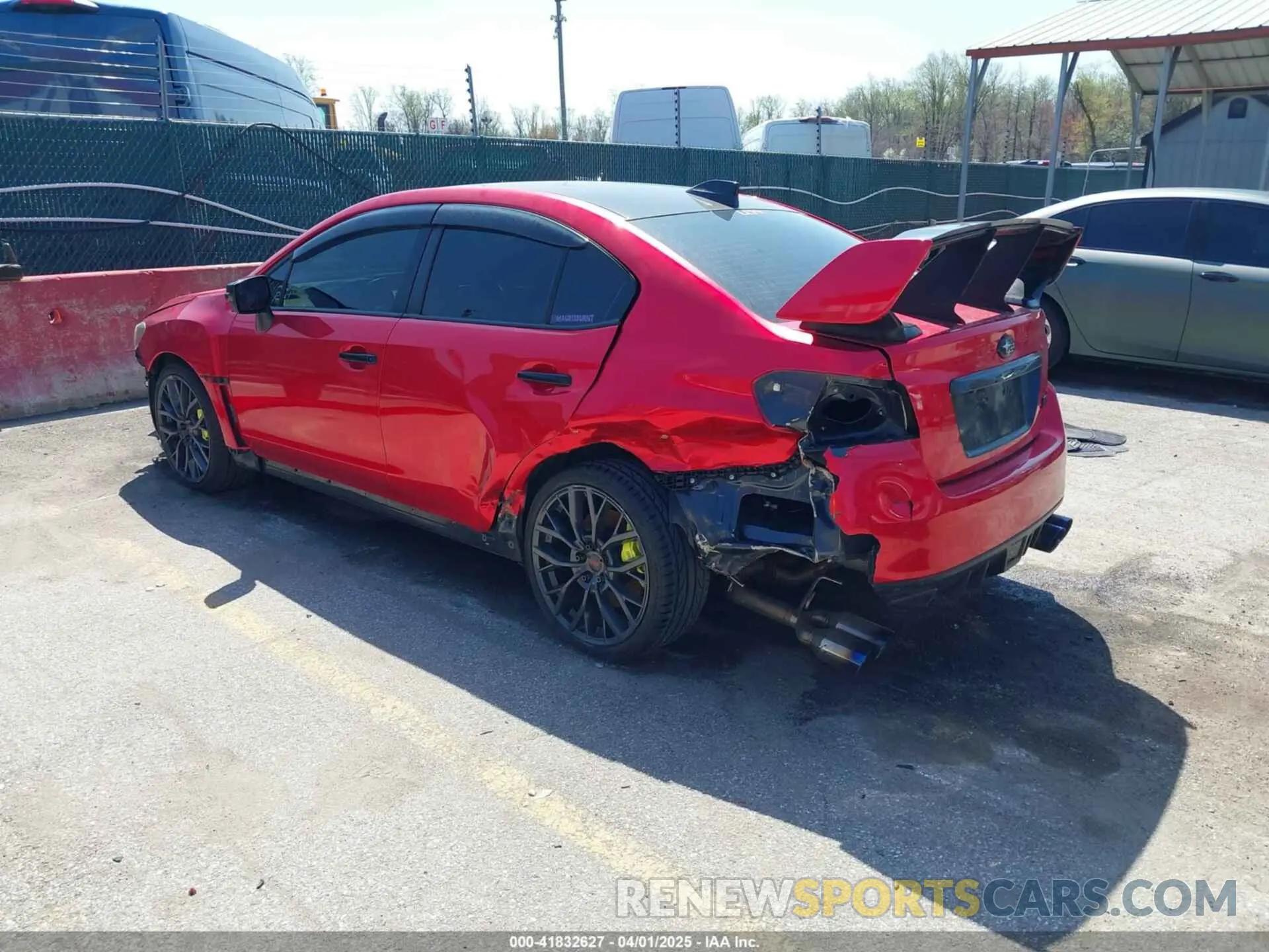 3 Photograph of a damaged car JF1VA2R69K9821138 SUBARU WRX STI 2019