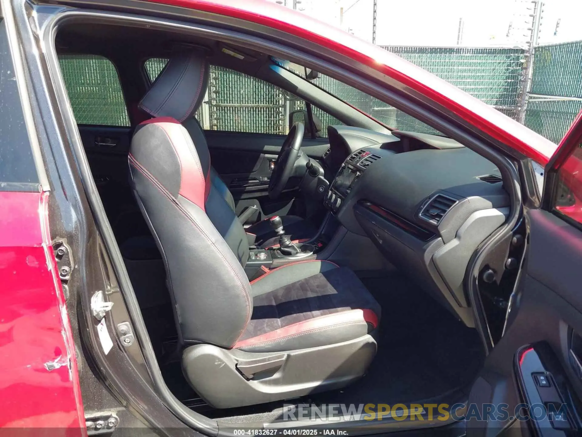 5 Photograph of a damaged car JF1VA2R69K9821138 SUBARU WRX STI 2019