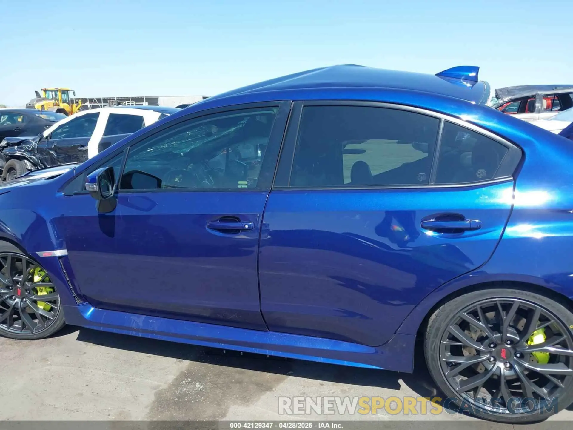 13 Photograph of a damaged car JF1VA2S63K9811084 SUBARU WRX STI 2019