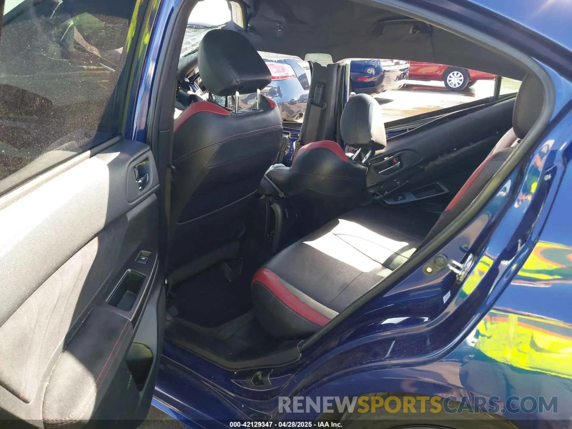 8 Photograph of a damaged car JF1VA2S63K9811084 SUBARU WRX STI 2019