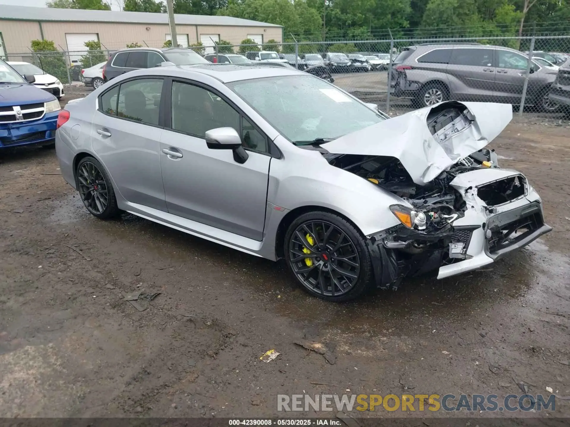 1 Photograph of a damaged car JF1VA2V63K9807256 SUBARU WRX STI 2019