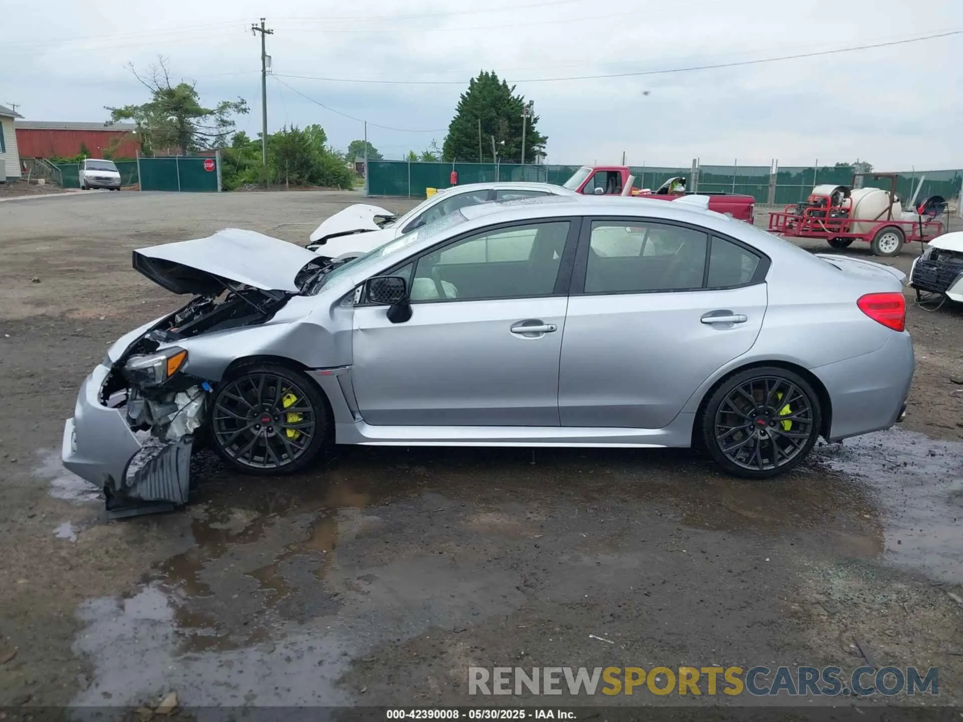 14 Photograph of a damaged car JF1VA2V63K9807256 SUBARU WRX STI 2019