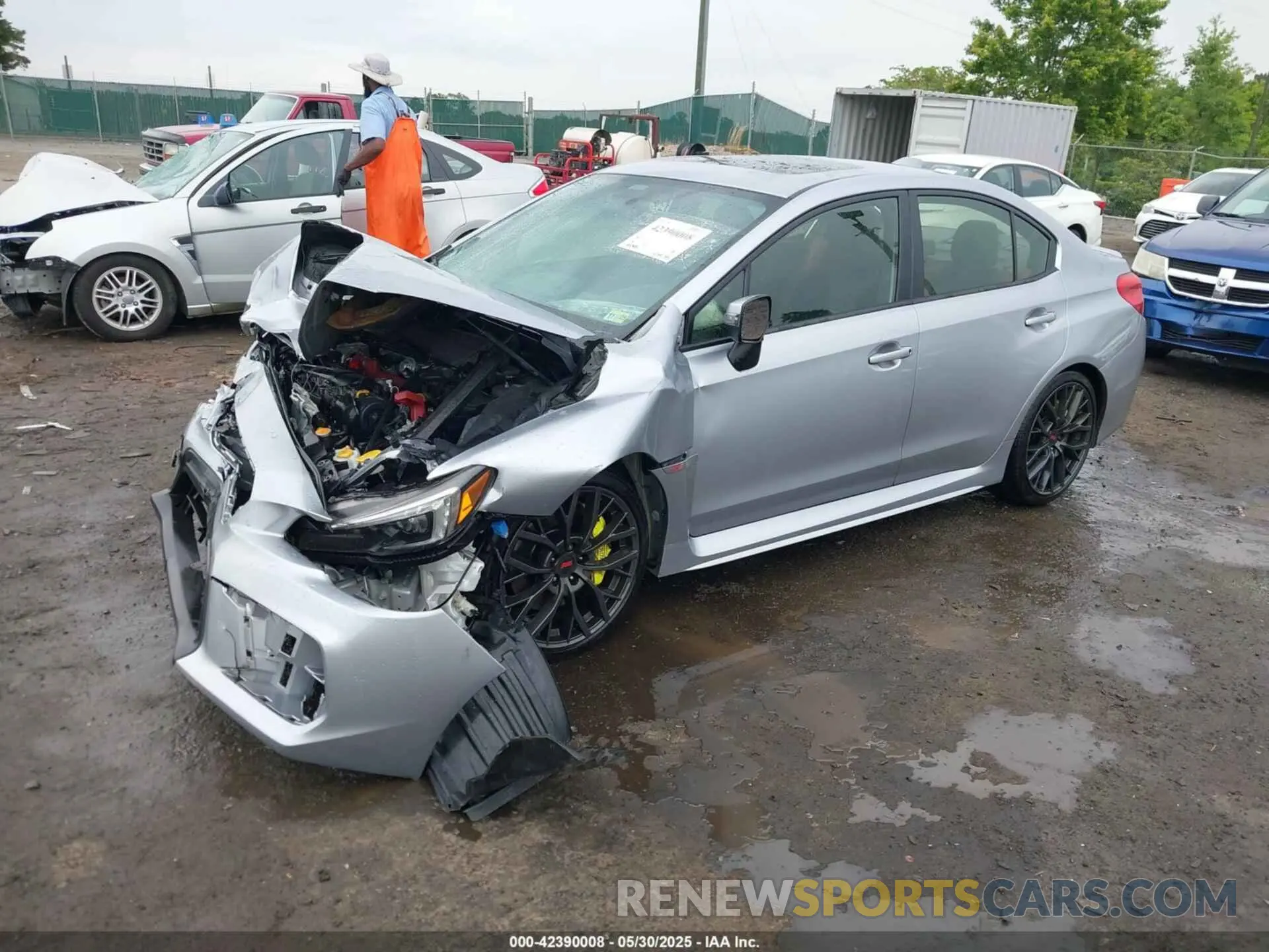 2 Photograph of a damaged car JF1VA2V63K9807256 SUBARU WRX STI 2019