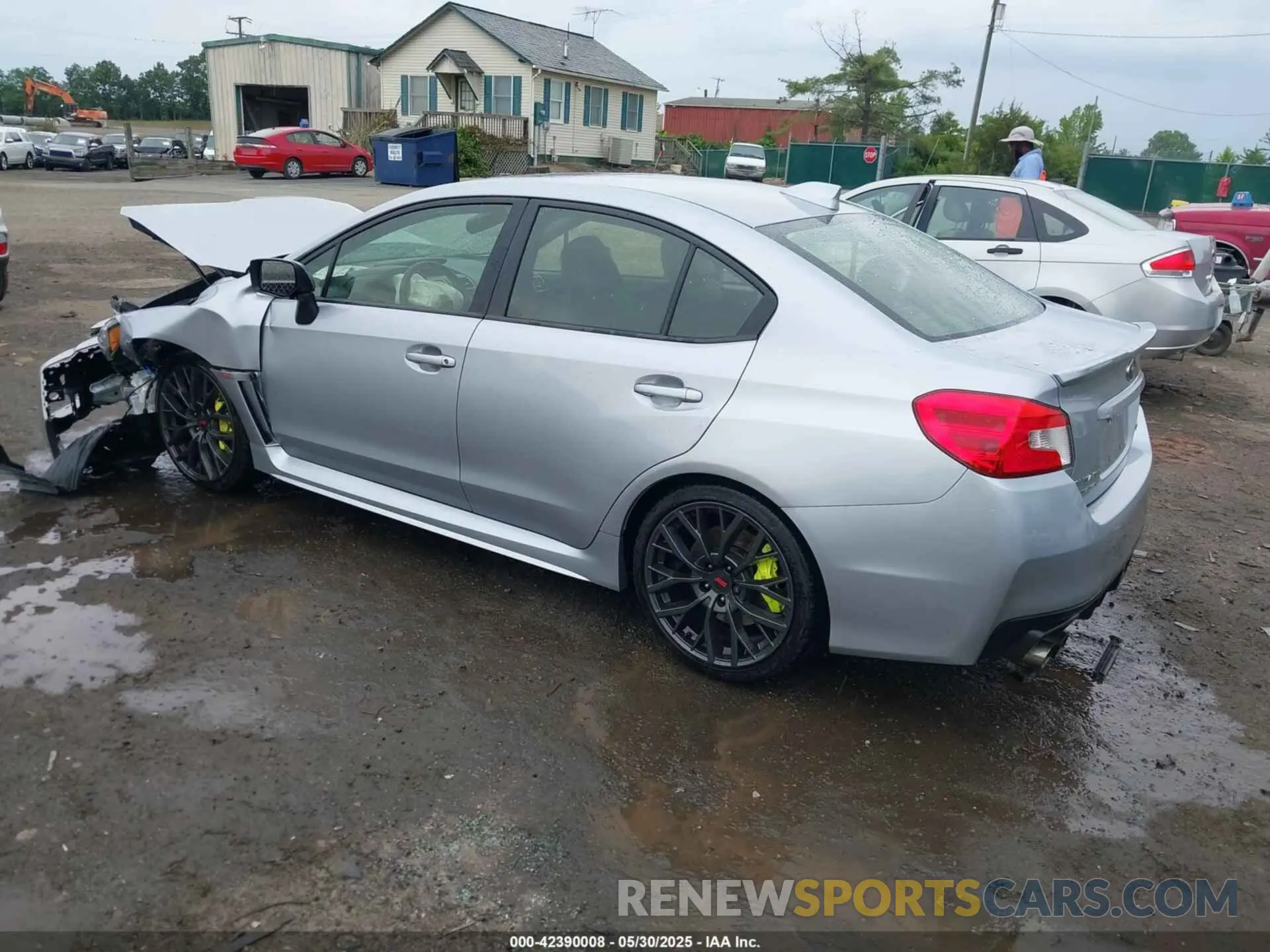 3 Photograph of a damaged car JF1VA2V63K9807256 SUBARU WRX STI 2019