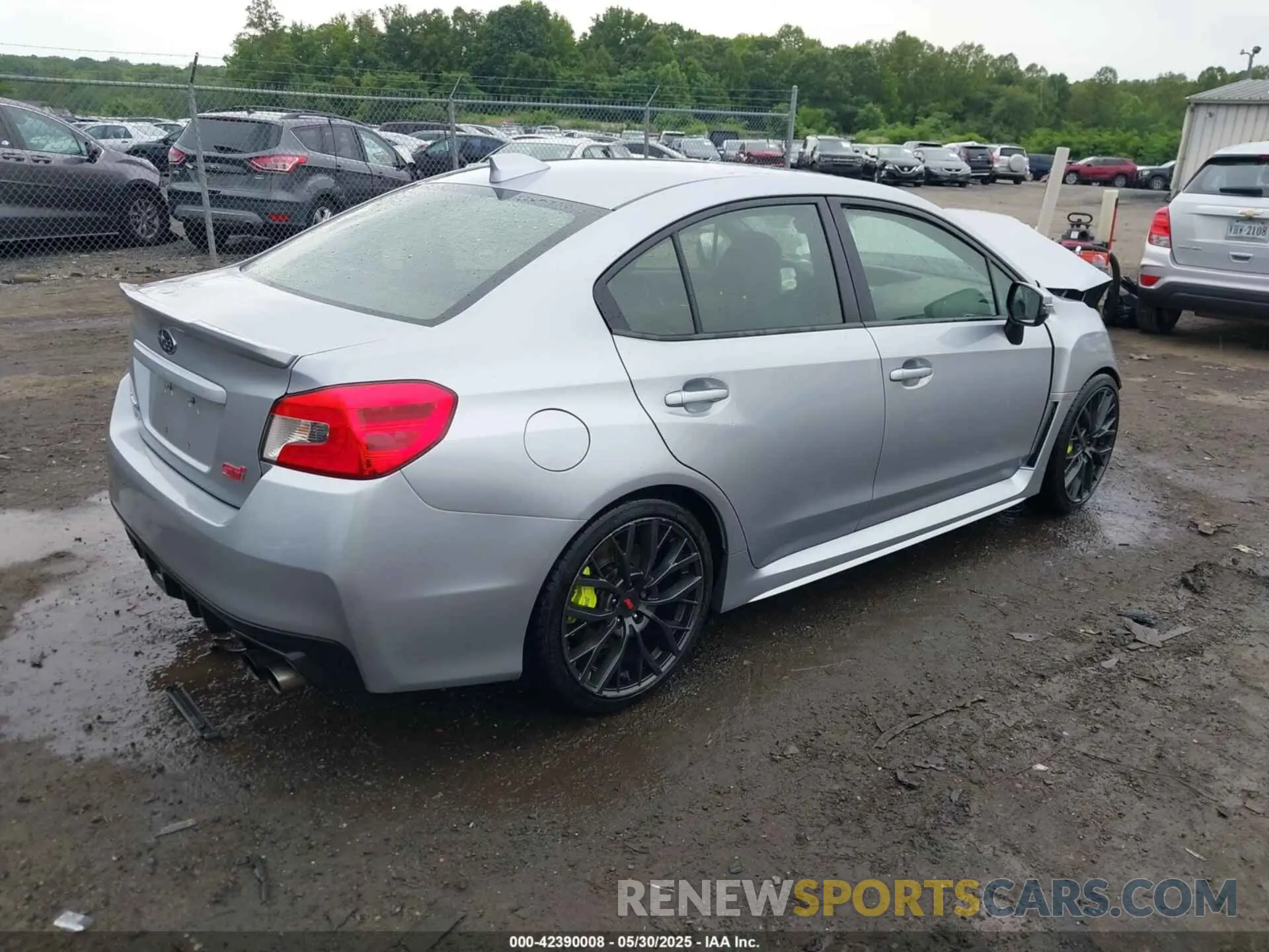 4 Photograph of a damaged car JF1VA2V63K9807256 SUBARU WRX STI 2019