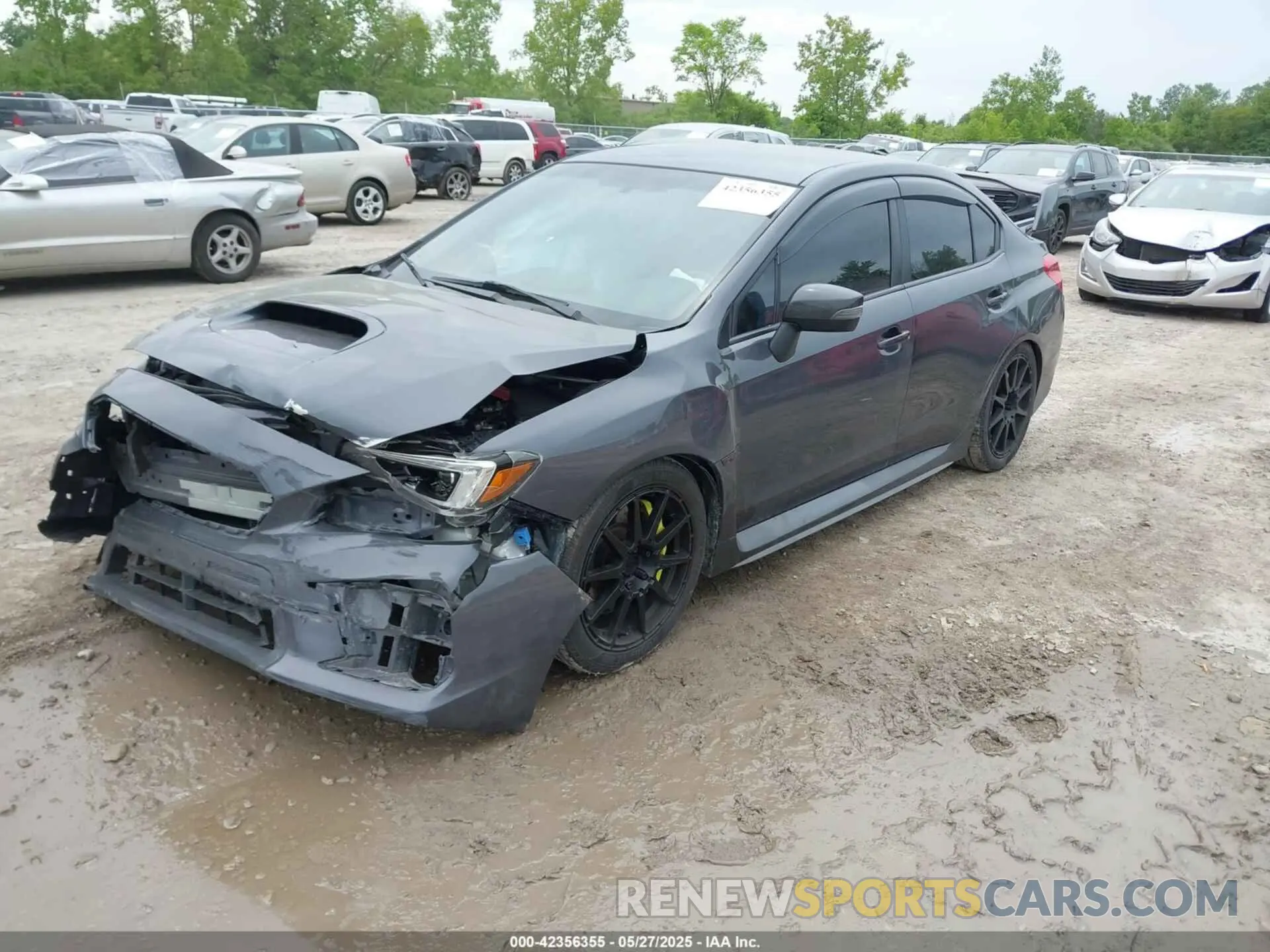 2 Photograph of a damaged car JF1VA2E65L9800214 SUBARU WRX STI 2020