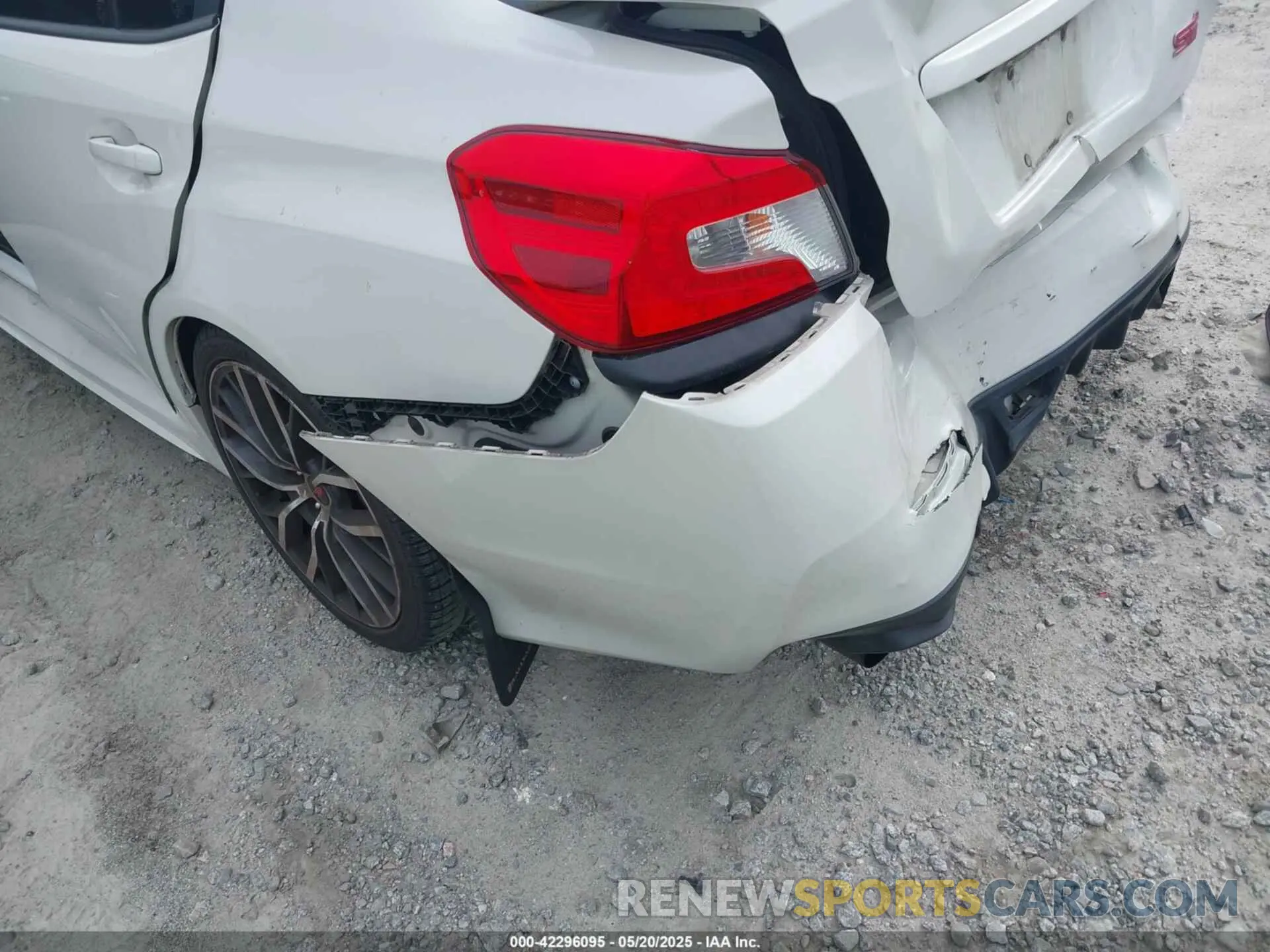 6 Photograph of a damaged car JF1VA2E69L9834320 SUBARU WRX STI 2020
