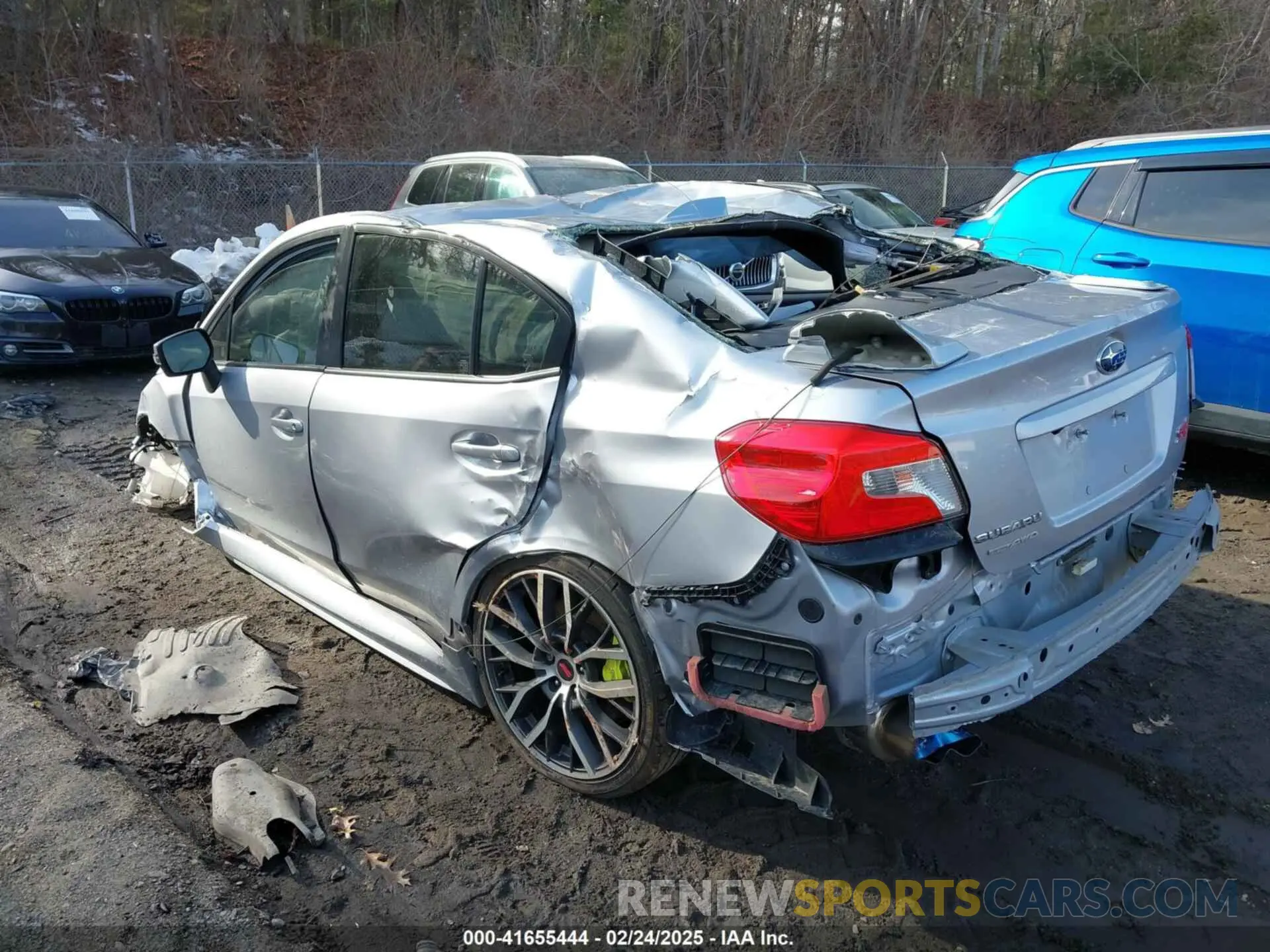 3 Photograph of a damaged car JF1VA2E6XL9804064 SUBARU WRX STI 2020