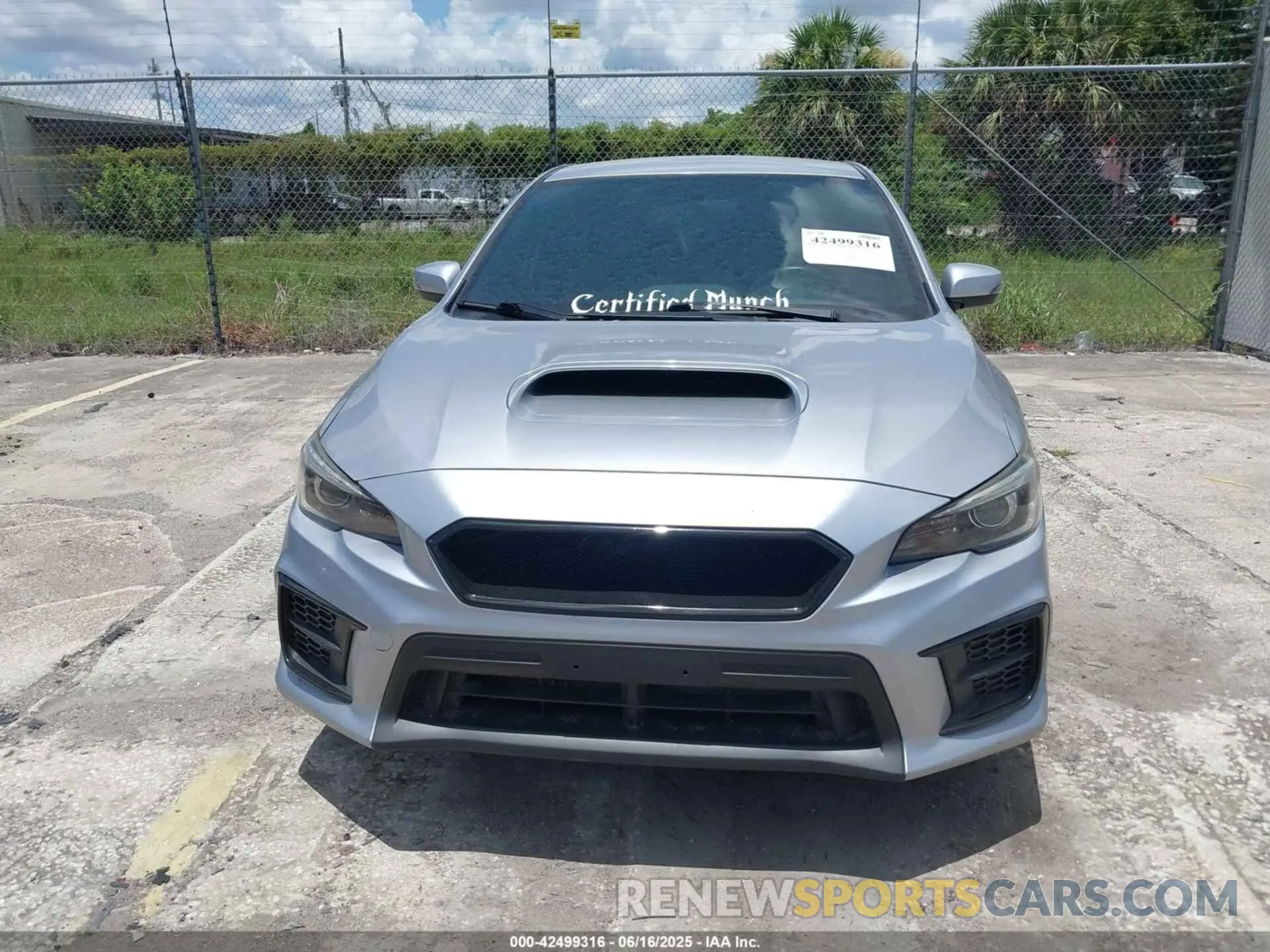 12 Photograph of a damaged car JF1VA2E66M9822014 SUBARU WRX STI 2021