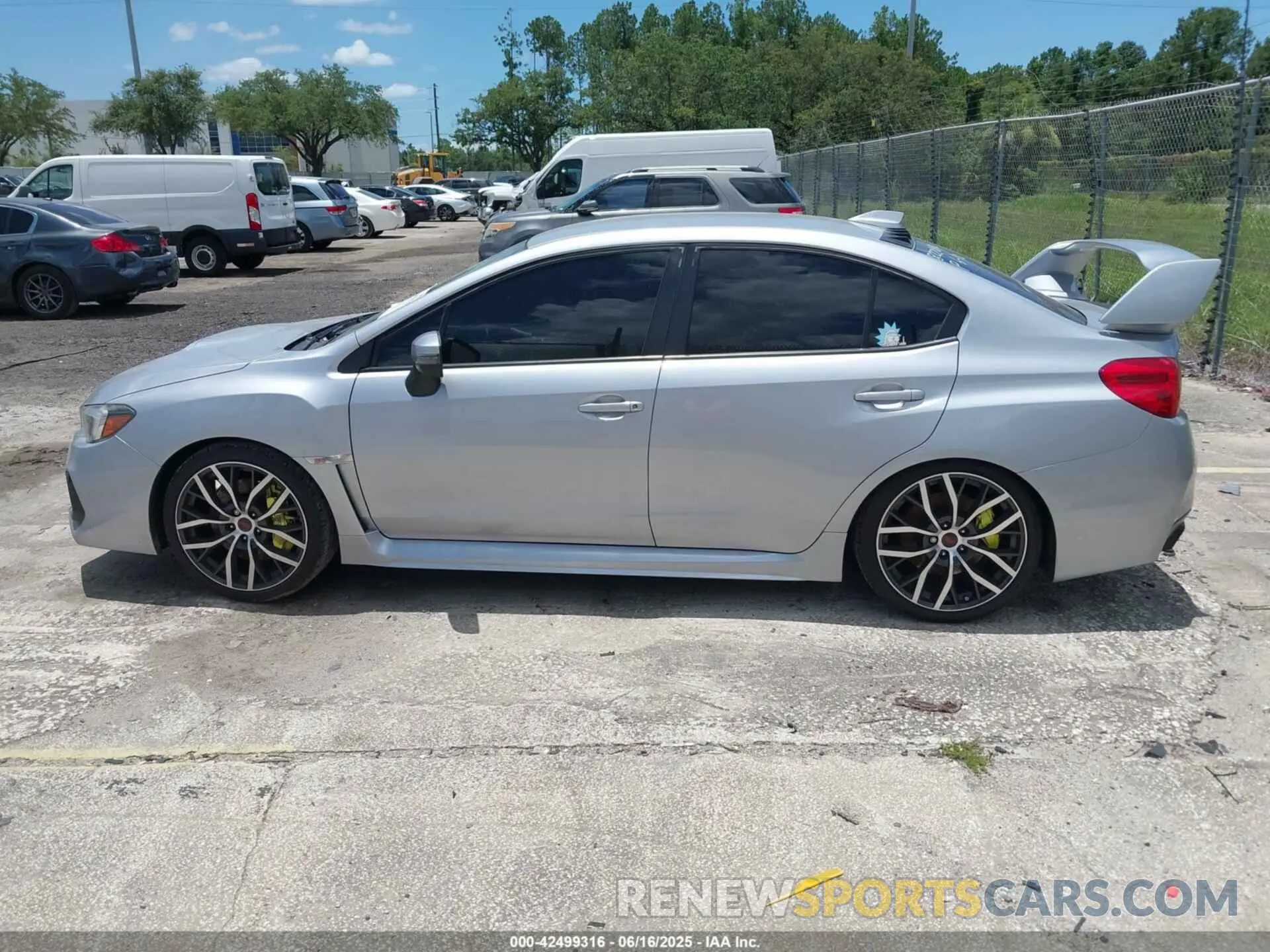 14 Photograph of a damaged car JF1VA2E66M9822014 SUBARU WRX STI 2021