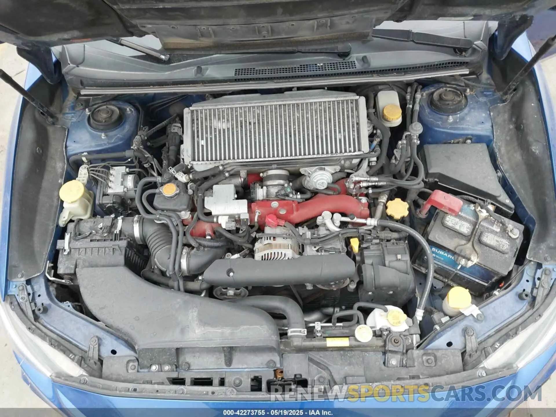 10 Photograph of a damaged car JF1VA2E69M9808172 SUBARU WRX STI 2021