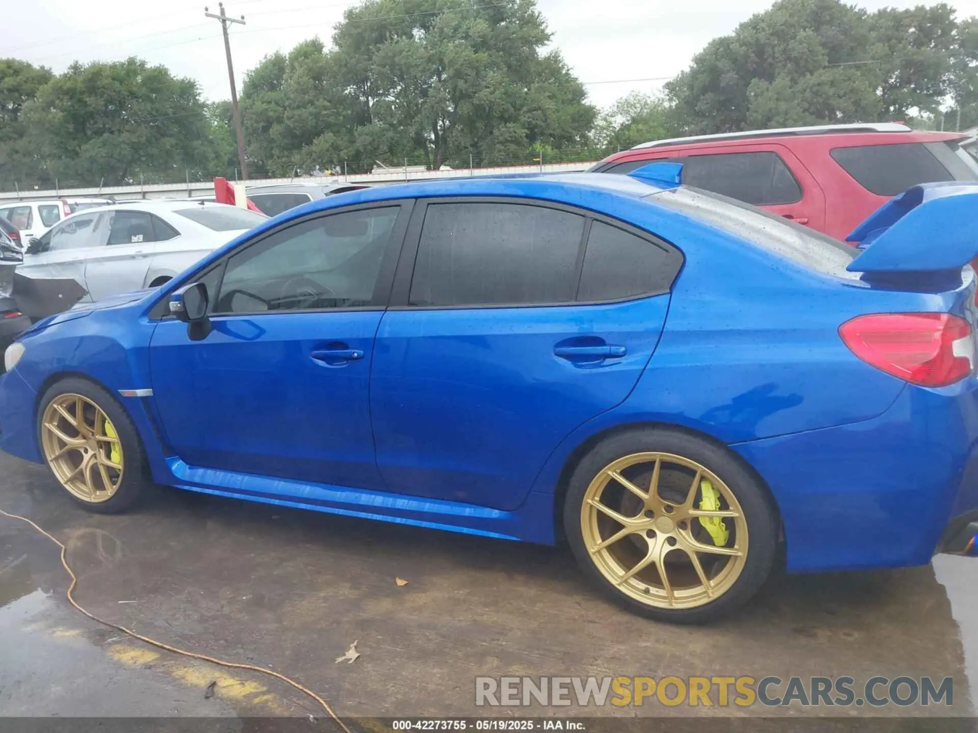 15 Photograph of a damaged car JF1VA2E69M9808172 SUBARU WRX STI 2021