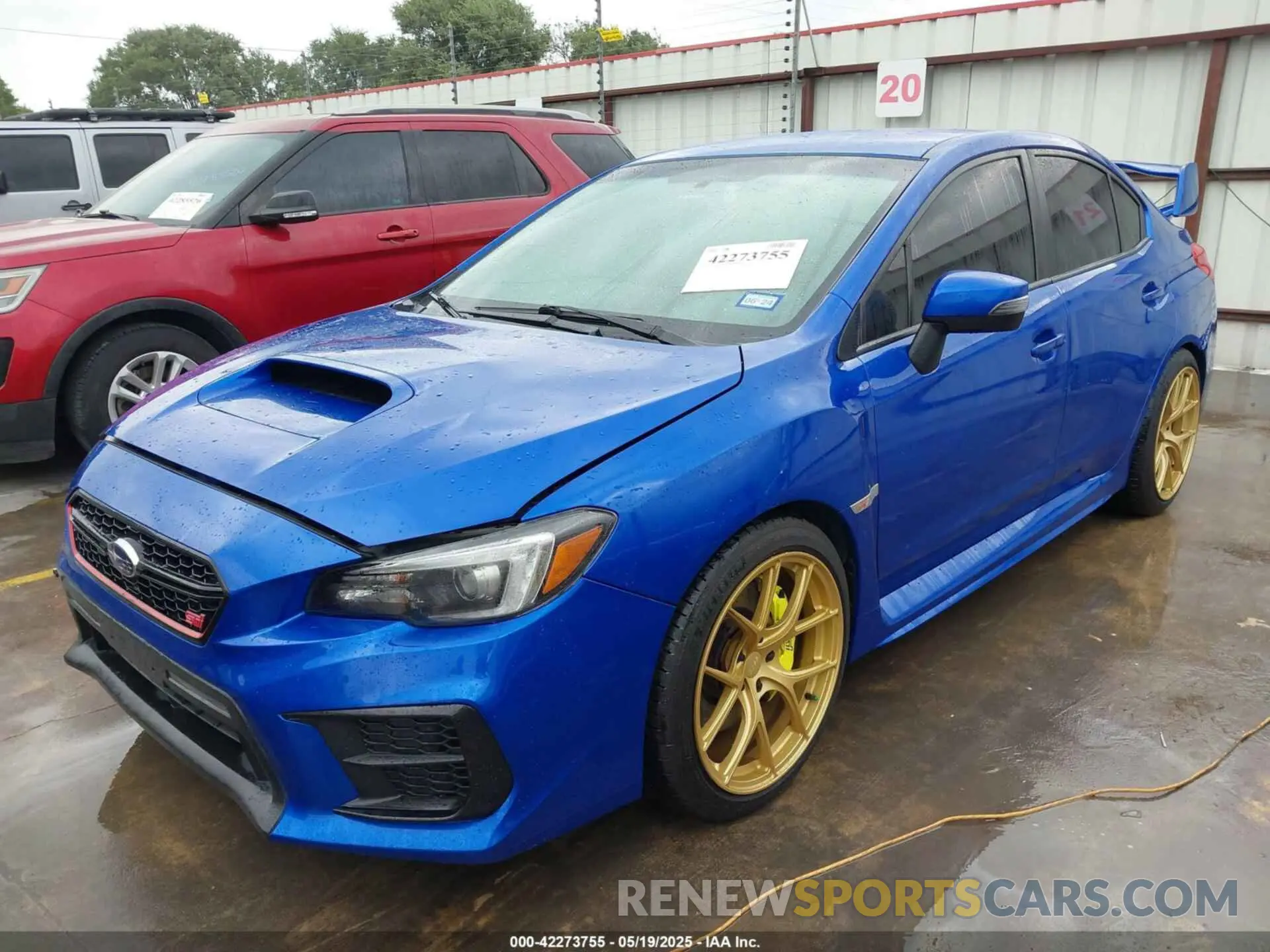 2 Photograph of a damaged car JF1VA2E69M9808172 SUBARU WRX STI 2021