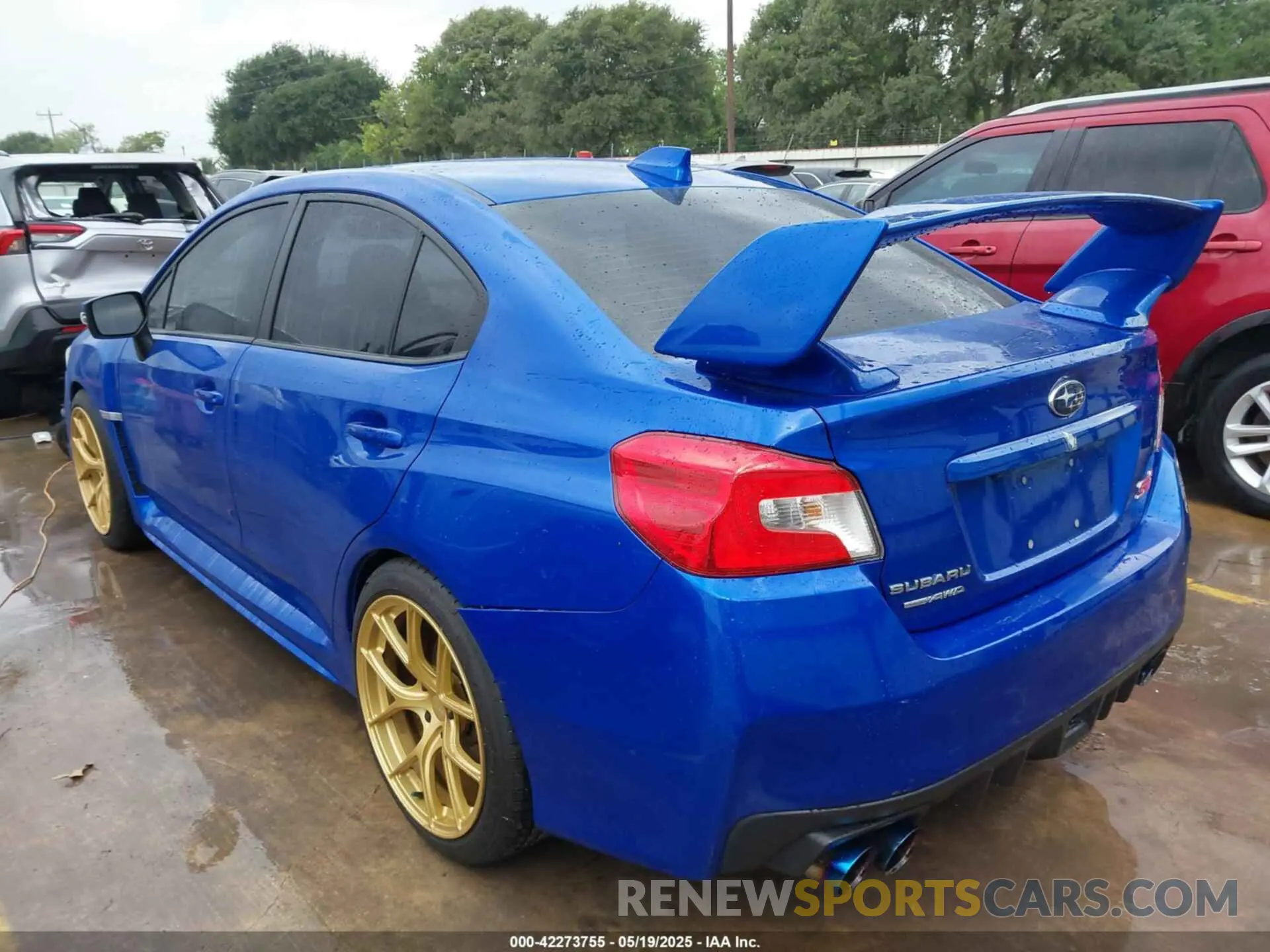 3 Photograph of a damaged car JF1VA2E69M9808172 SUBARU WRX STI 2021