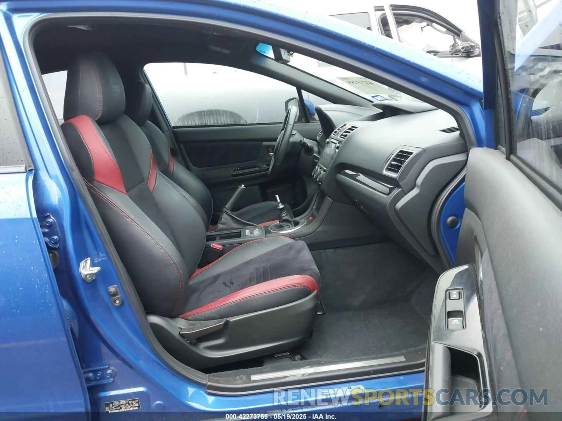 5 Photograph of a damaged car JF1VA2E69M9808172 SUBARU WRX STI 2021