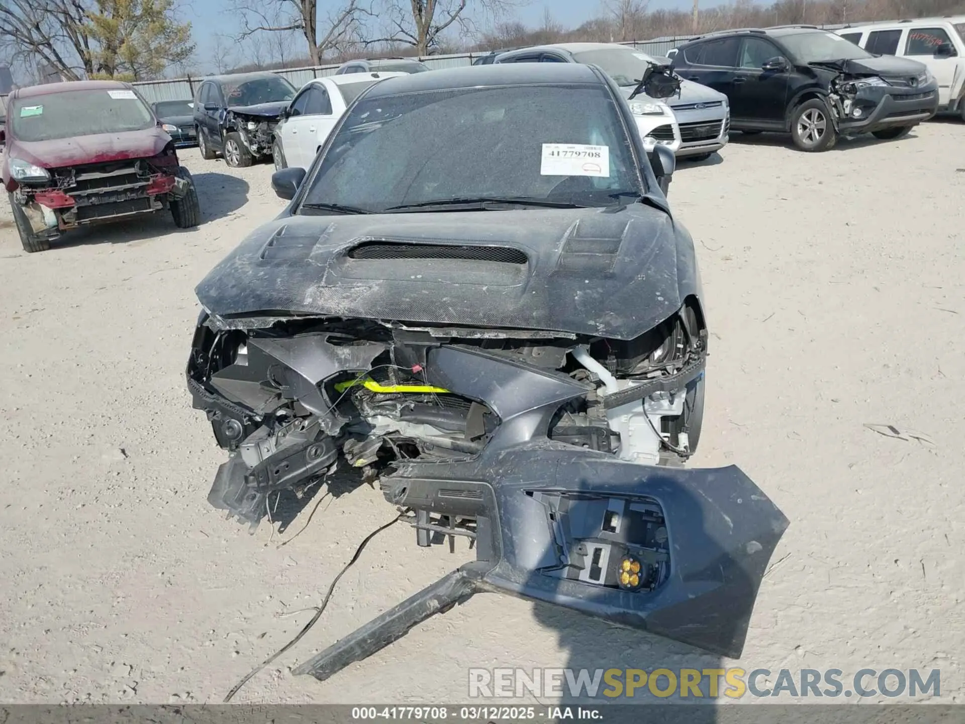 12 Photograph of a damaged car JF1VA2S69M9800819 SUBARU WRX STI 2021