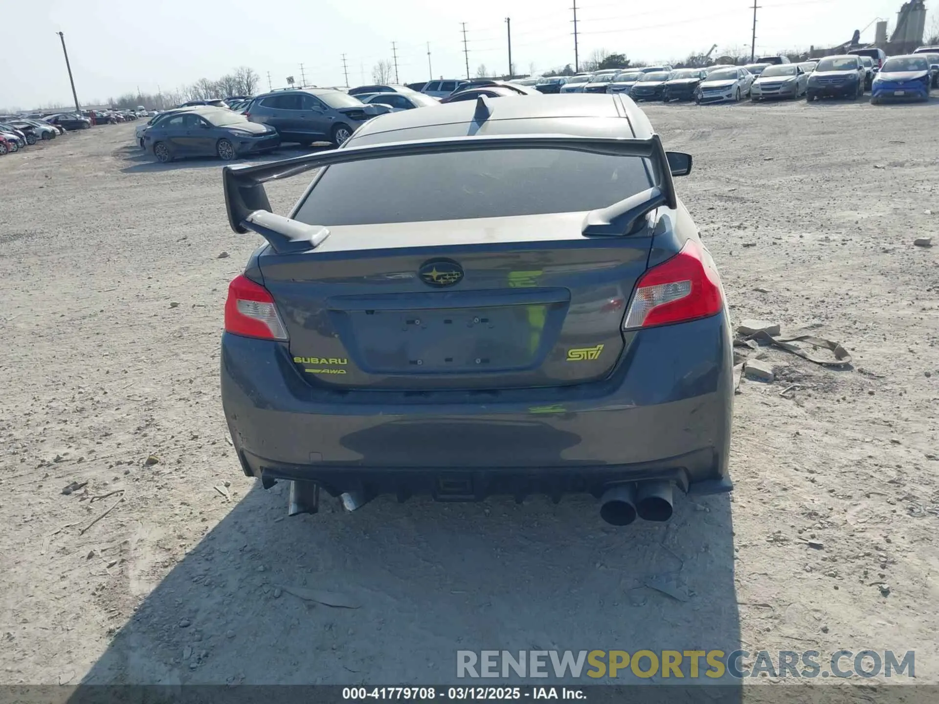 16 Photograph of a damaged car JF1VA2S69M9800819 SUBARU WRX STI 2021