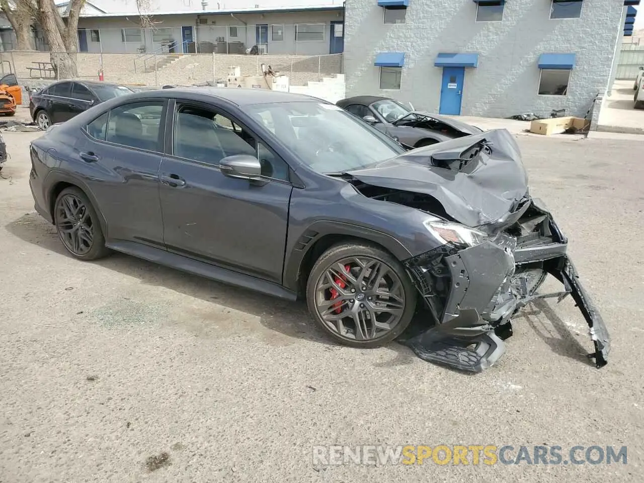 4 Photograph of a damaged car JF1VBAY64R9818747 SUBARU WRX TR 2024