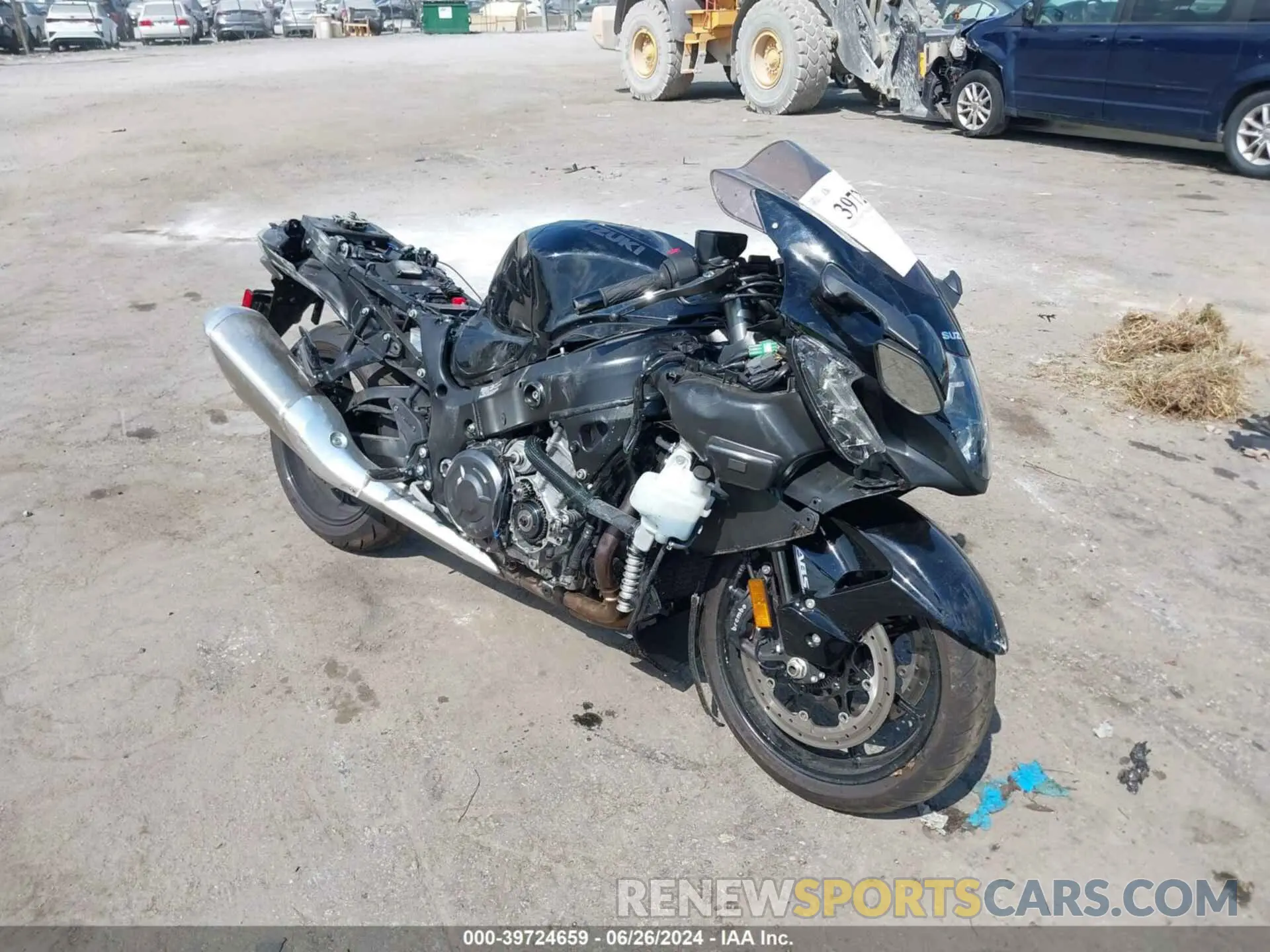 1 Photograph of a damaged car JS1EJ11B3P7100906 SUZUKI GSX1300 2023