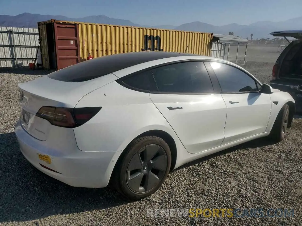 3 Photograph of a damaged car 5YJ3E1EBXNF200813 TESLA ALL OTHER 2022