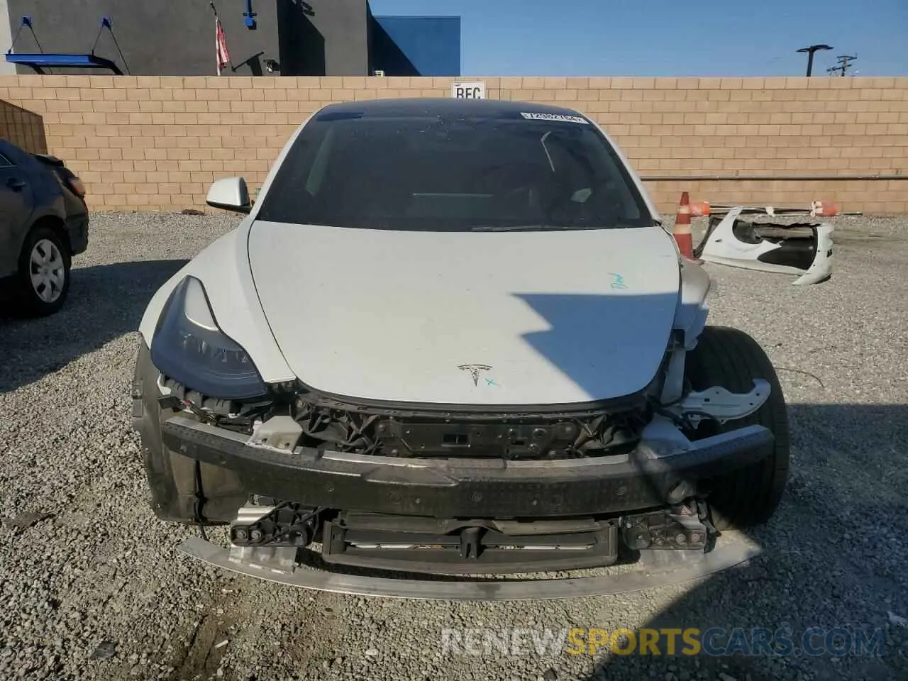 5 Photograph of a damaged car 5YJ3E1EBXNF200813 TESLA ALL OTHER 2022