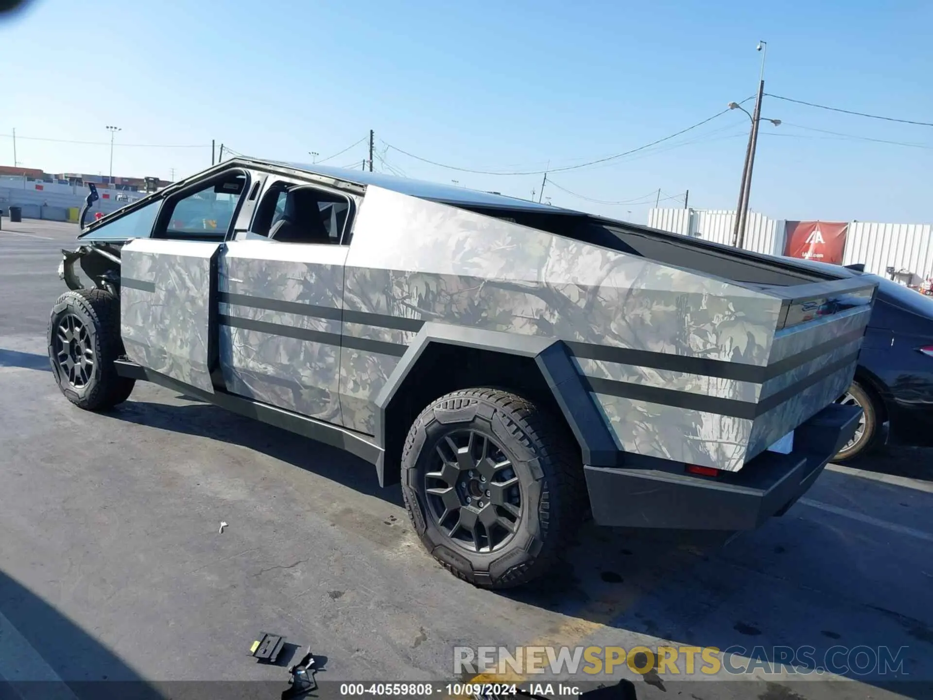 3 Photograph of a damaged car 7G2CEHED0RA003501 TESLA CYBERTRUCK 2024
