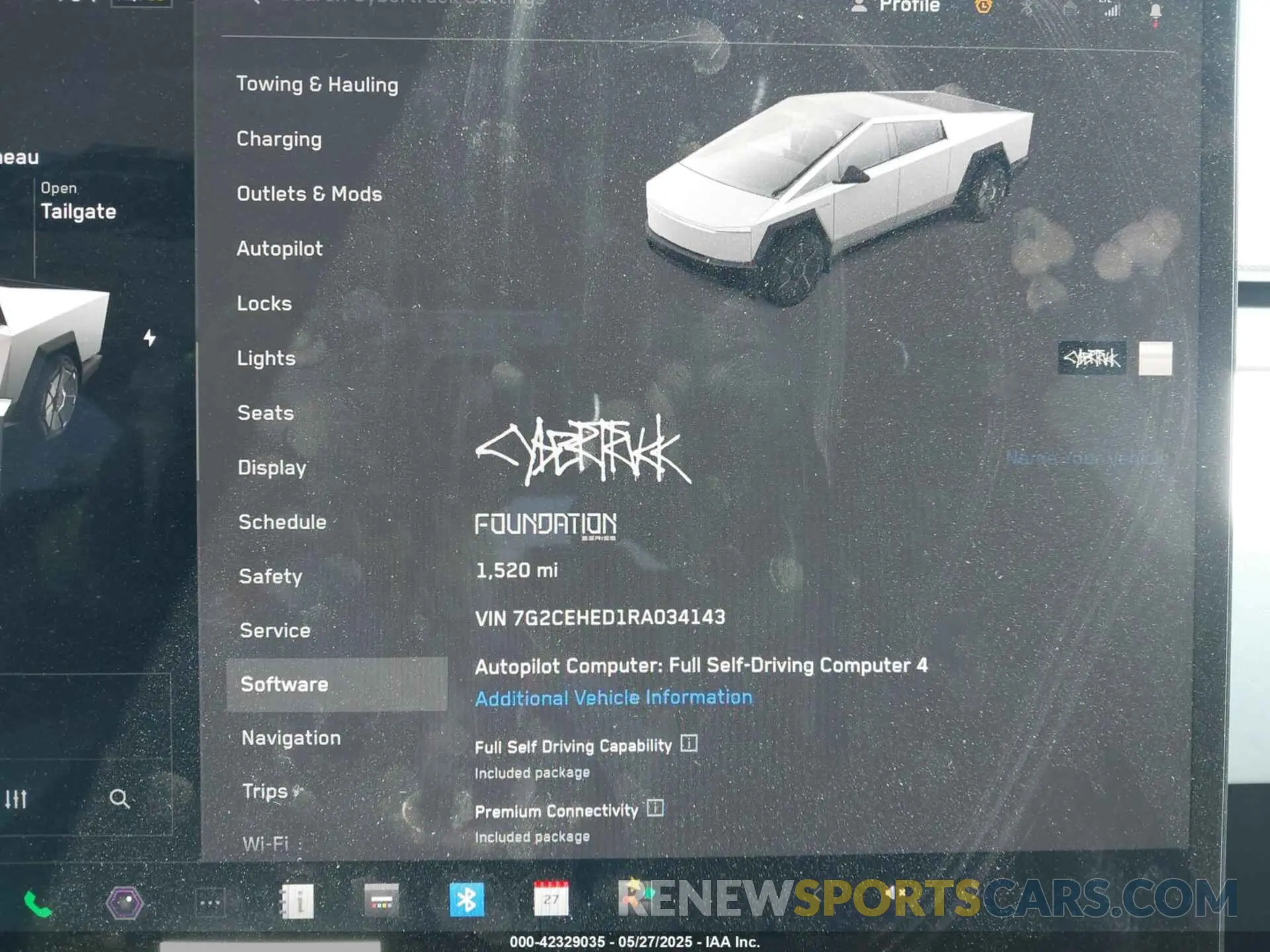 7 Photograph of a damaged car 7G2CEHED1RA034143 TESLA CYBERTRUCK 2024