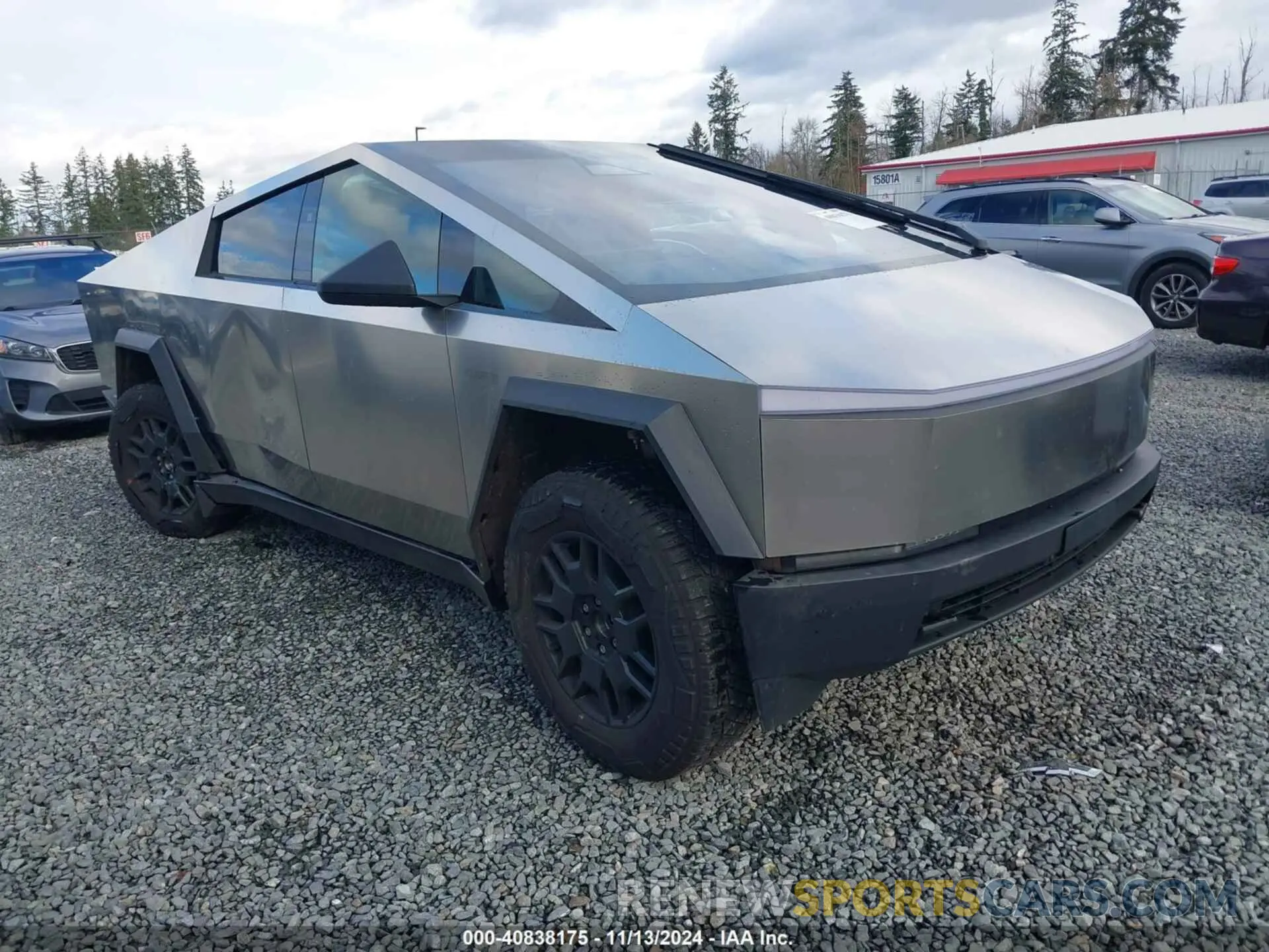 1 Photograph of a damaged car 7G2CEHED2RA019151 TESLA CYBERTRUCK 2024