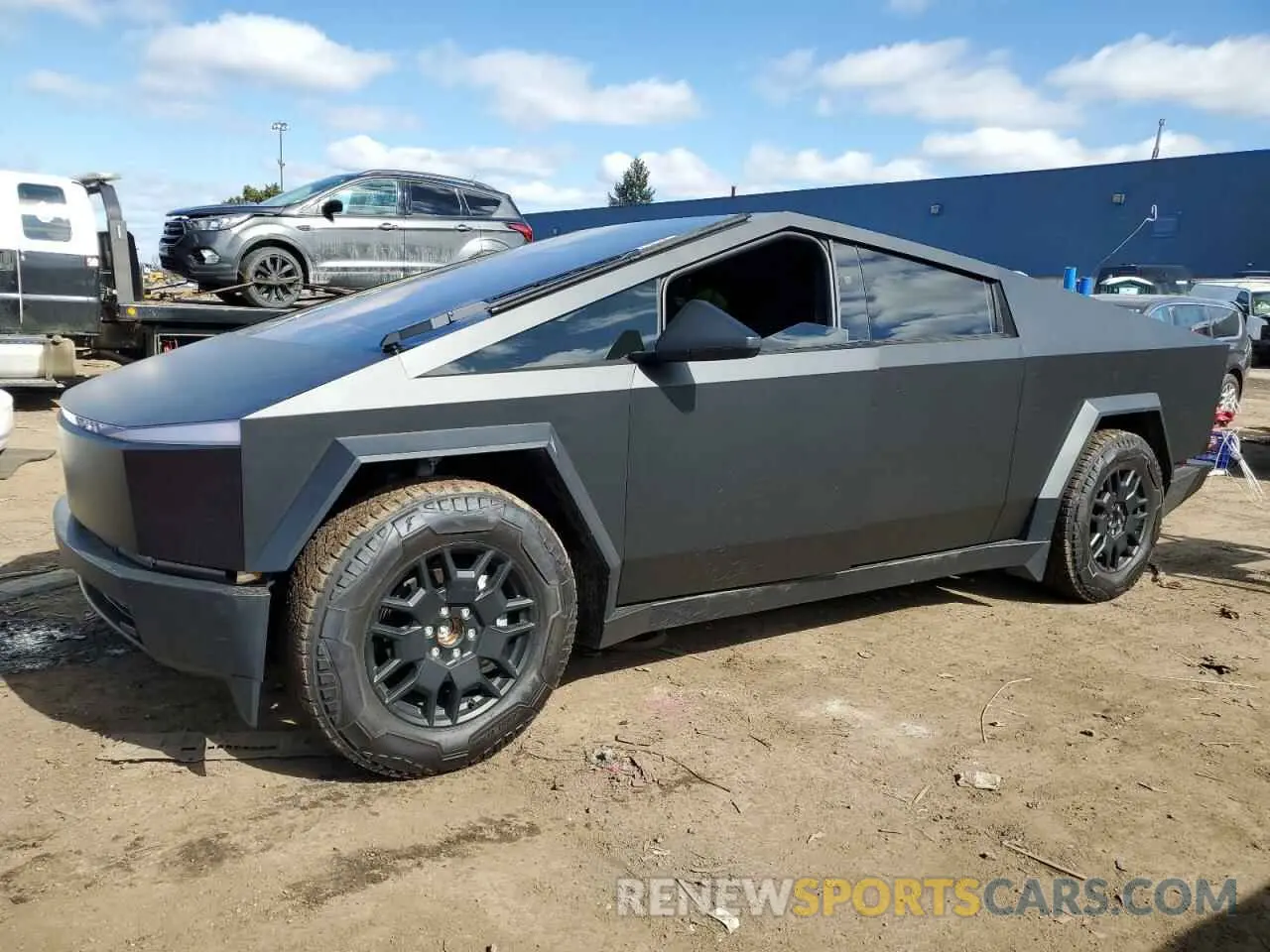 1 Photograph of a damaged car 7G2CEHED3RA023774 TESLA CYBERTRUCK 2024
