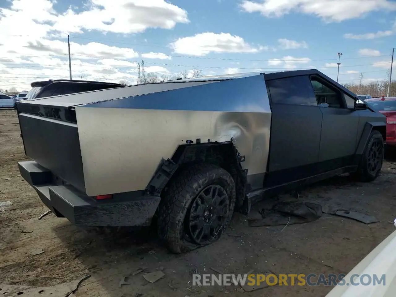3 Photograph of a damaged car 7G2CEHED3RA023774 TESLA CYBERTRUCK 2024