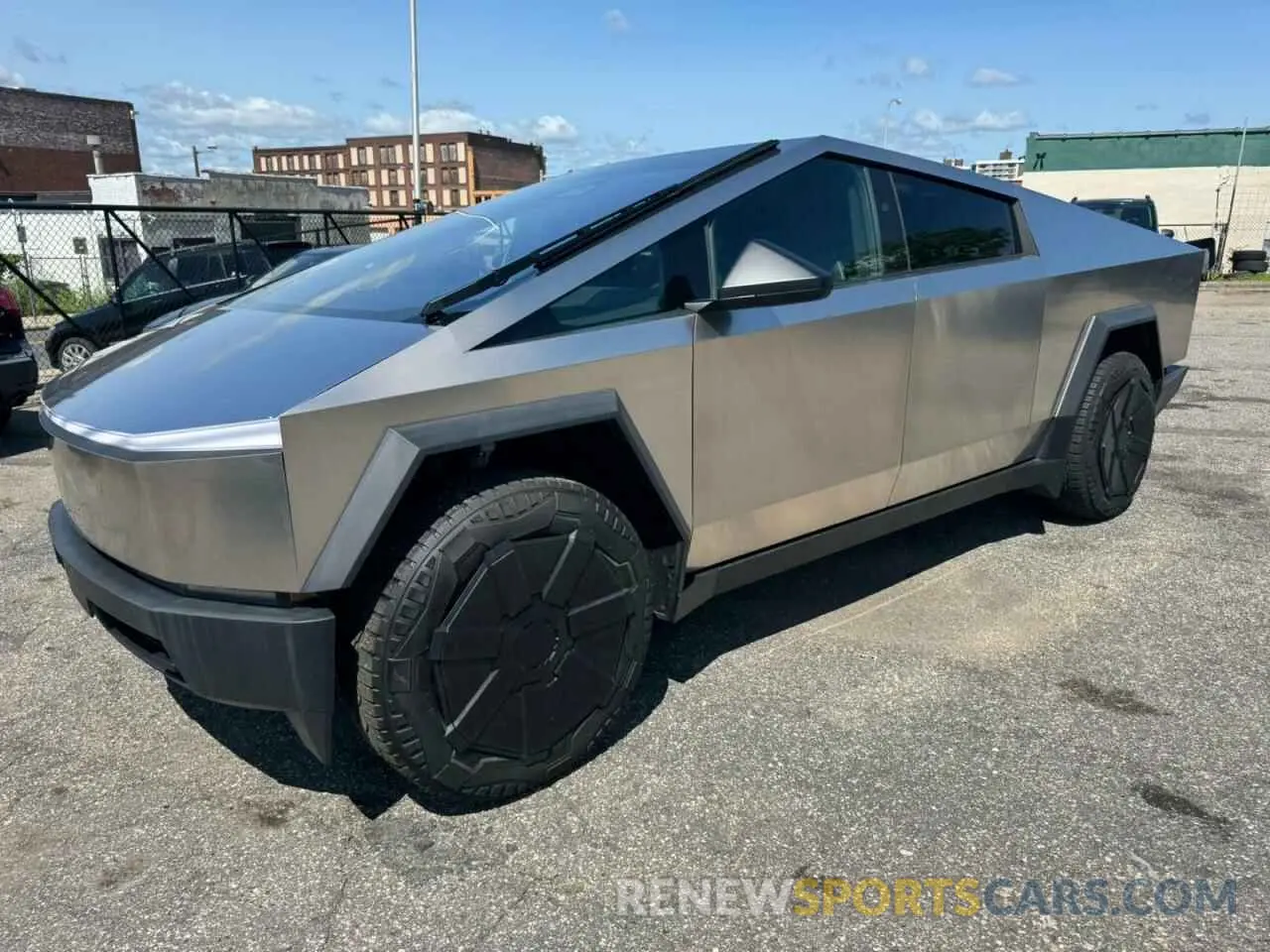 1 Photograph of a damaged car 7G2CEHED4RA007048 TESLA CYBERTRUCK 2024
