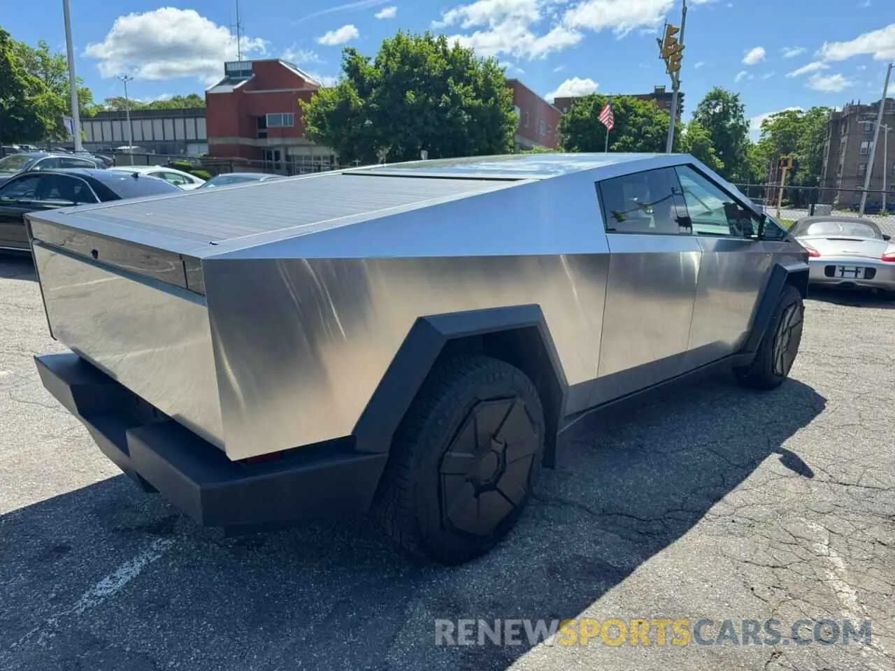 3 Photograph of a damaged car 7G2CEHED4RA007048 TESLA CYBERTRUCK 2024
