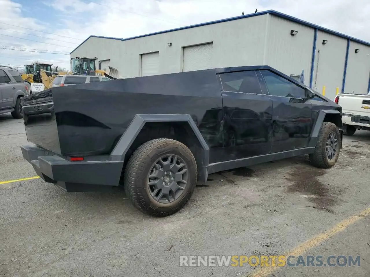3 Photograph of a damaged car 7G2CEHED4RA011780 TESLA CYBERTRUCK 2024
