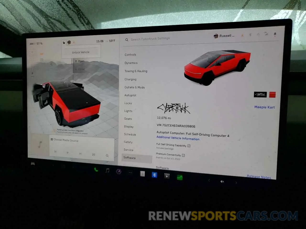 9 Photograph of a damaged car 7G2CEHED4RA039806 TESLA CYBERTRUCK 2024