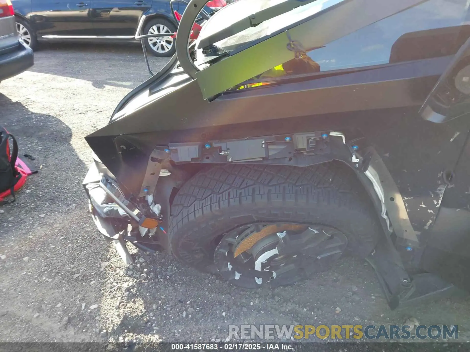 6 Photograph of a damaged car 7G2CEHED5RA015790 TESLA CYBERTRUCK 2024