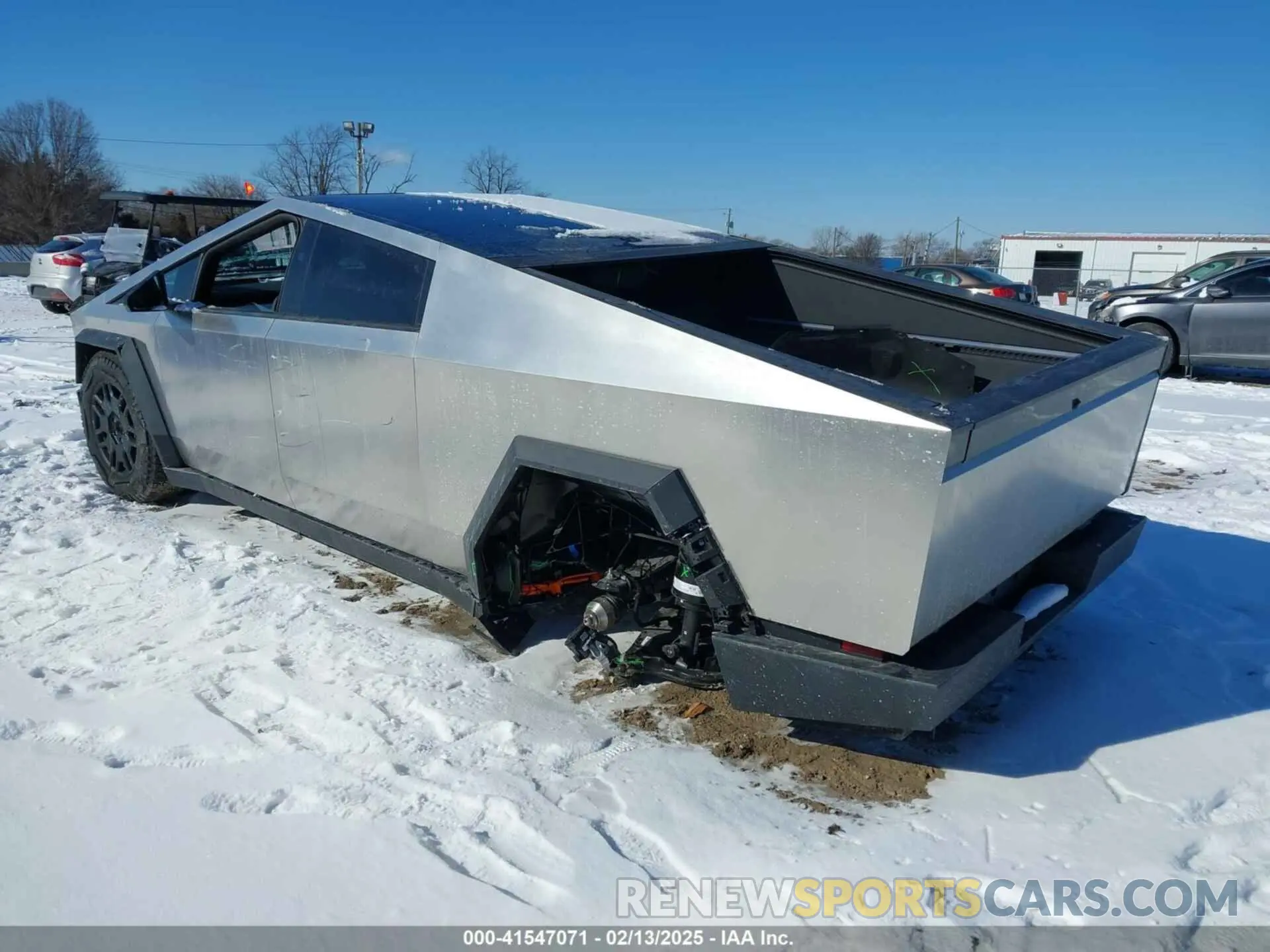 3 Photograph of a damaged car 7G2CEHED5RA033304 TESLA CYBERTRUCK 2024