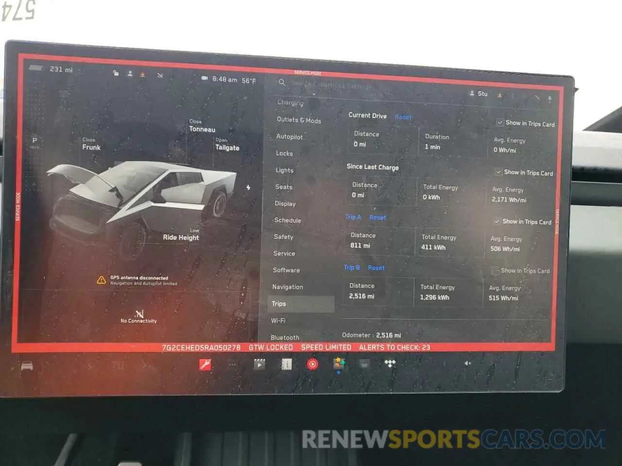 9 Photograph of a damaged car 7G2CEHED5RA050278 TESLA CYBERTRUCK 2024