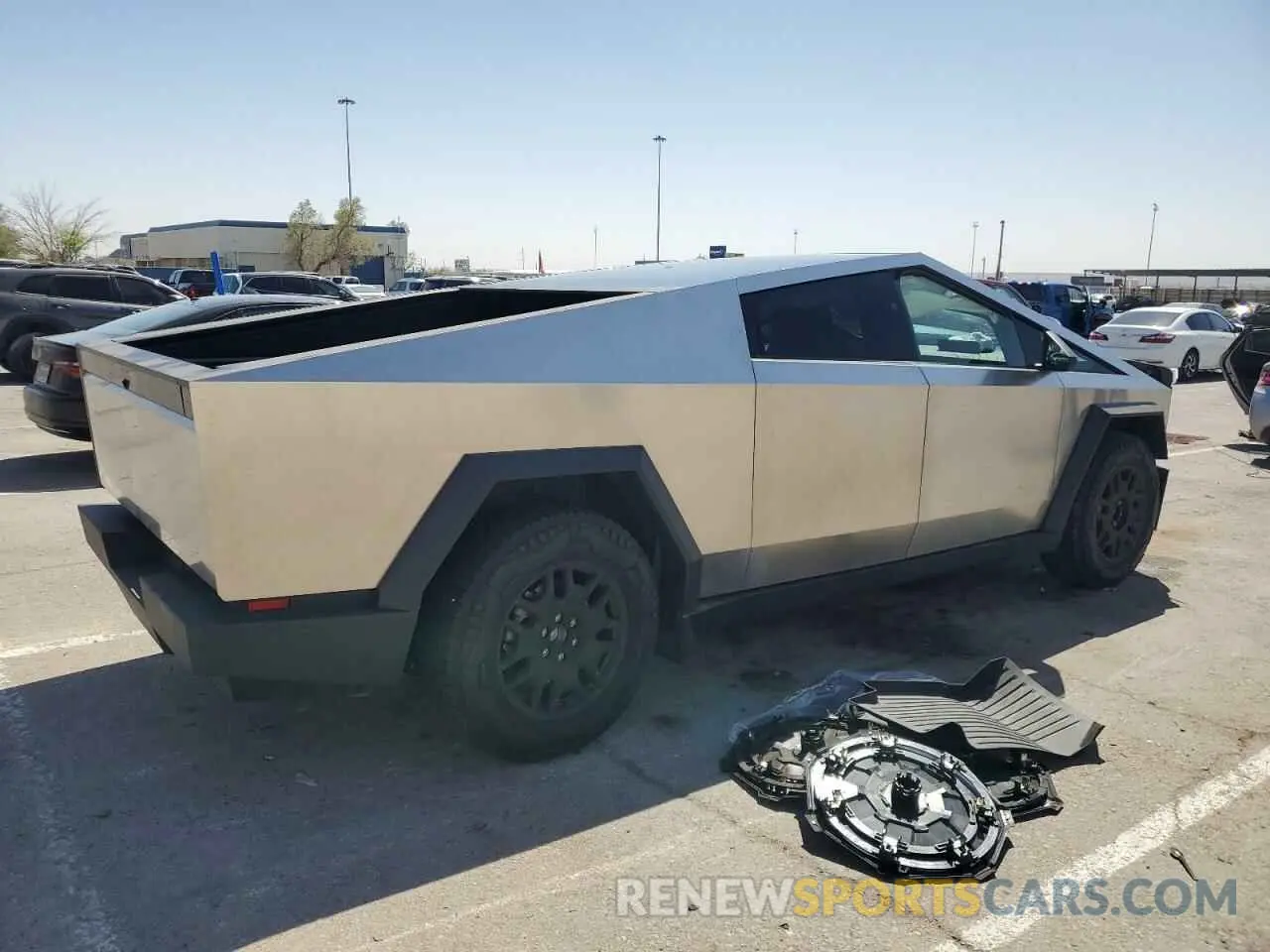 3 Photograph of a damaged car 7G2CEHED6RA037345 TESLA CYBERTRUCK 2024