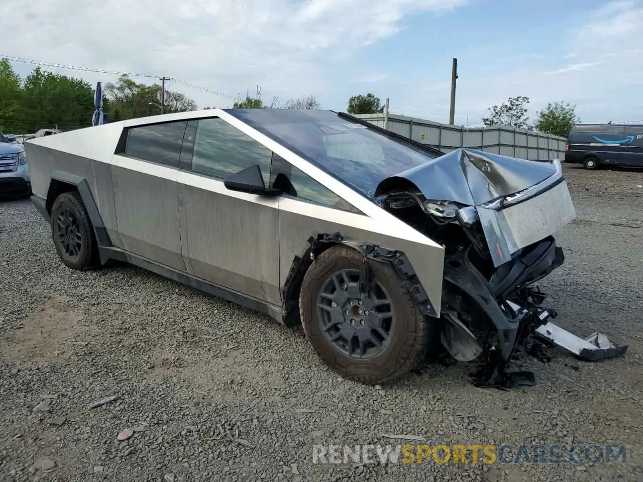 4 Photograph of a damaged car 7G2CEHED7RA020473 TESLA CYBERTRUCK 2024