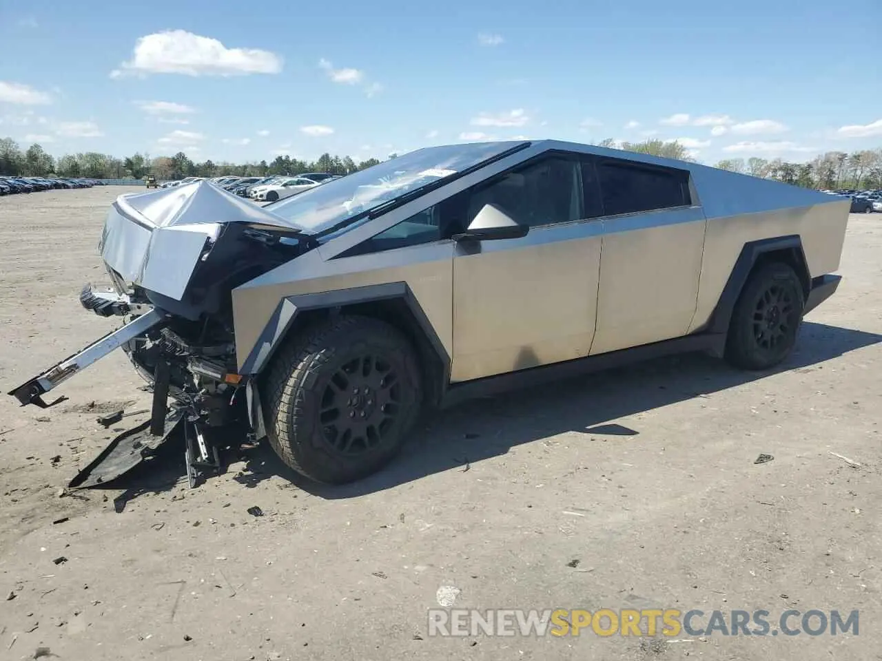 1 Photograph of a damaged car 7G2CEHED8RA012141 TESLA CYBERTRUCK 2024
